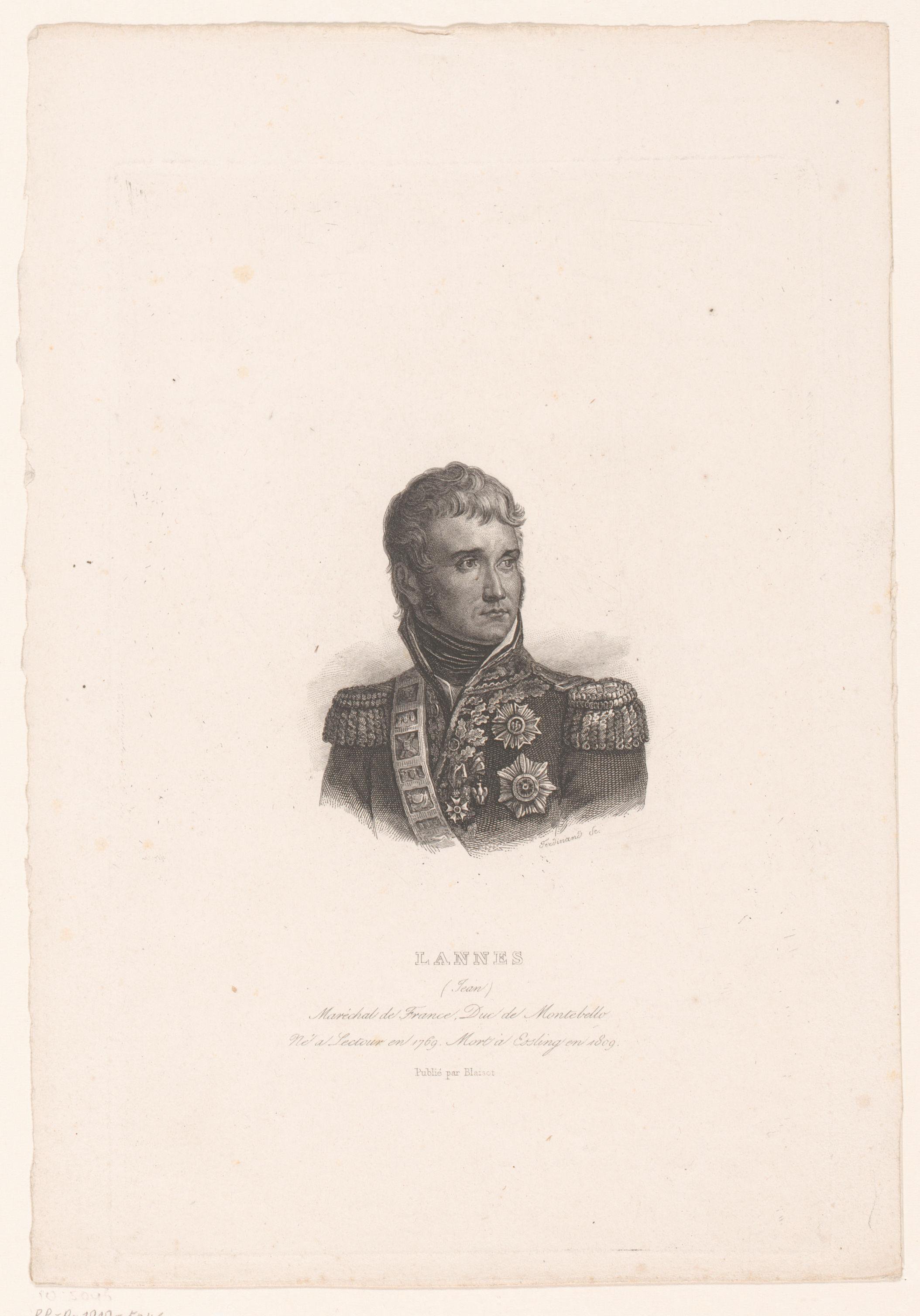 Portret van Jean Lannes