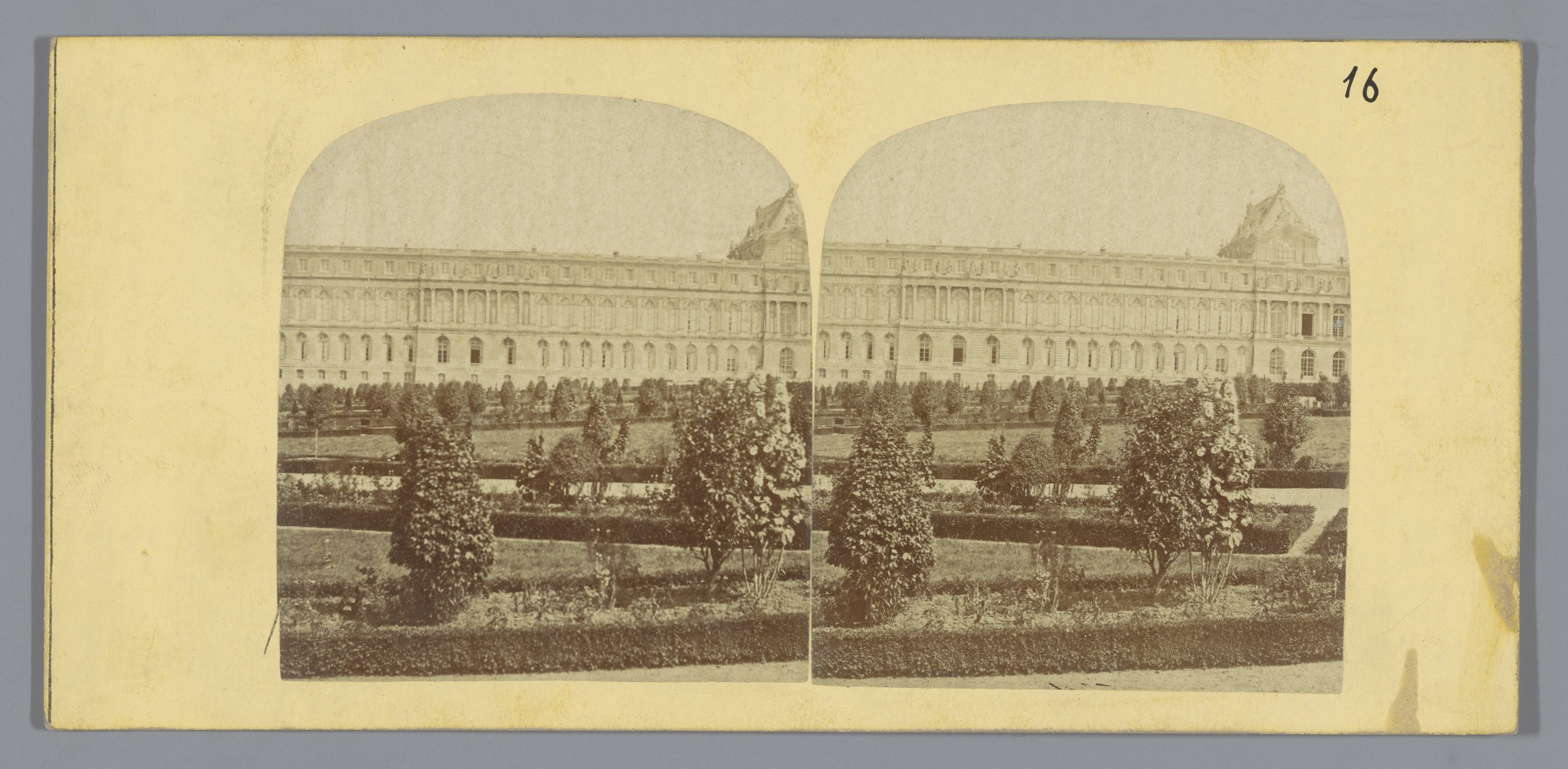 Paleis van Versailles, gezien vanuit de tuin