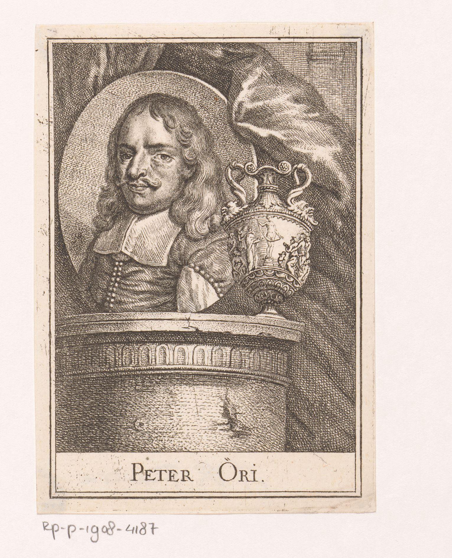 Portret van Hans Peter Oeri