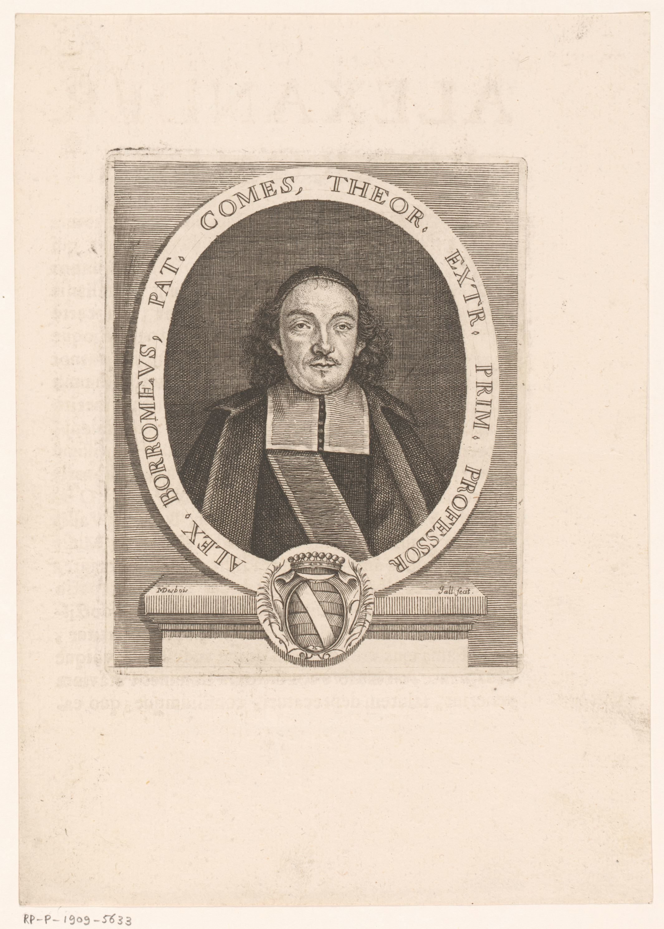 Portret van Alessandro Borromeo