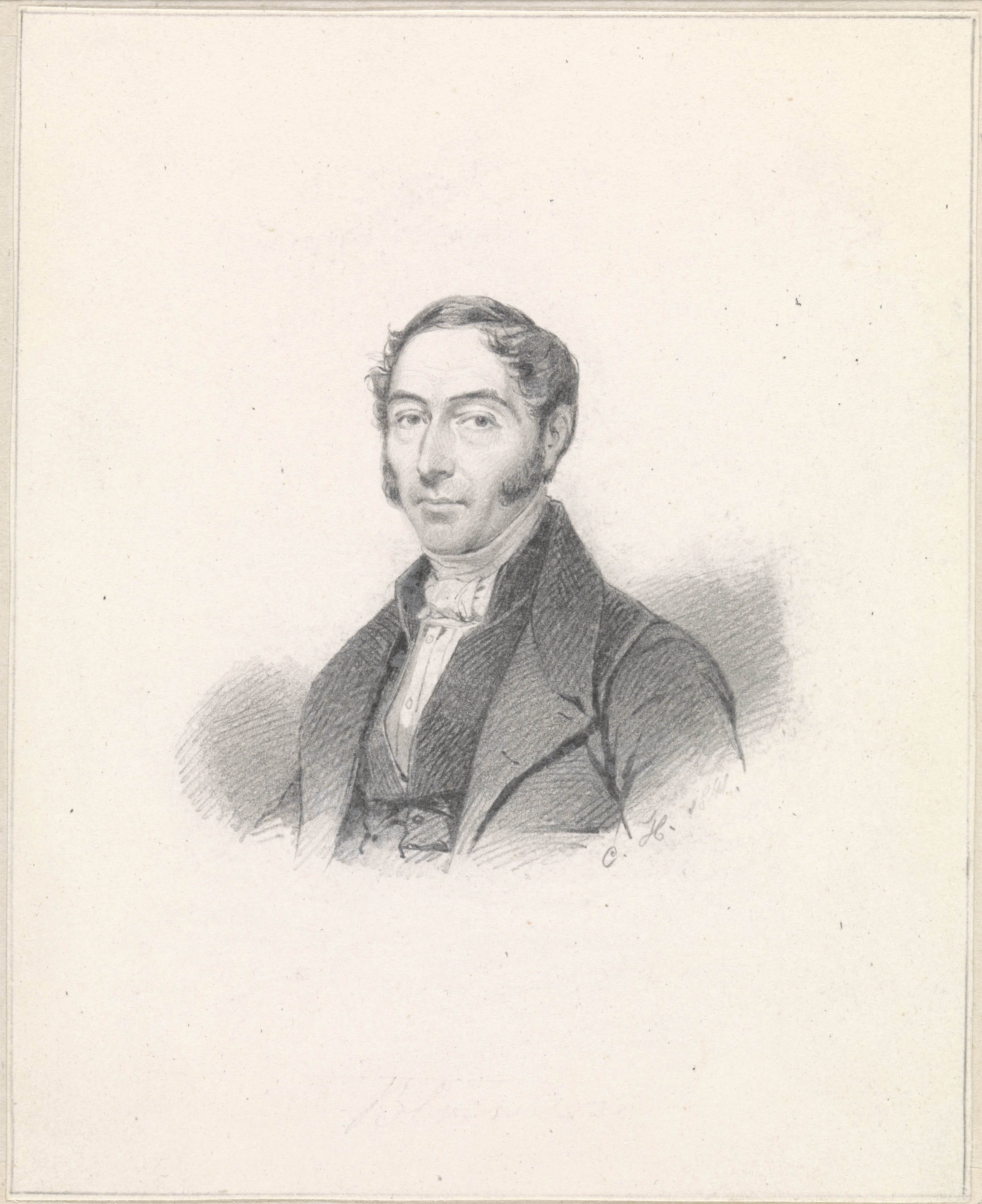 Portret van Arnoldus Bloemers