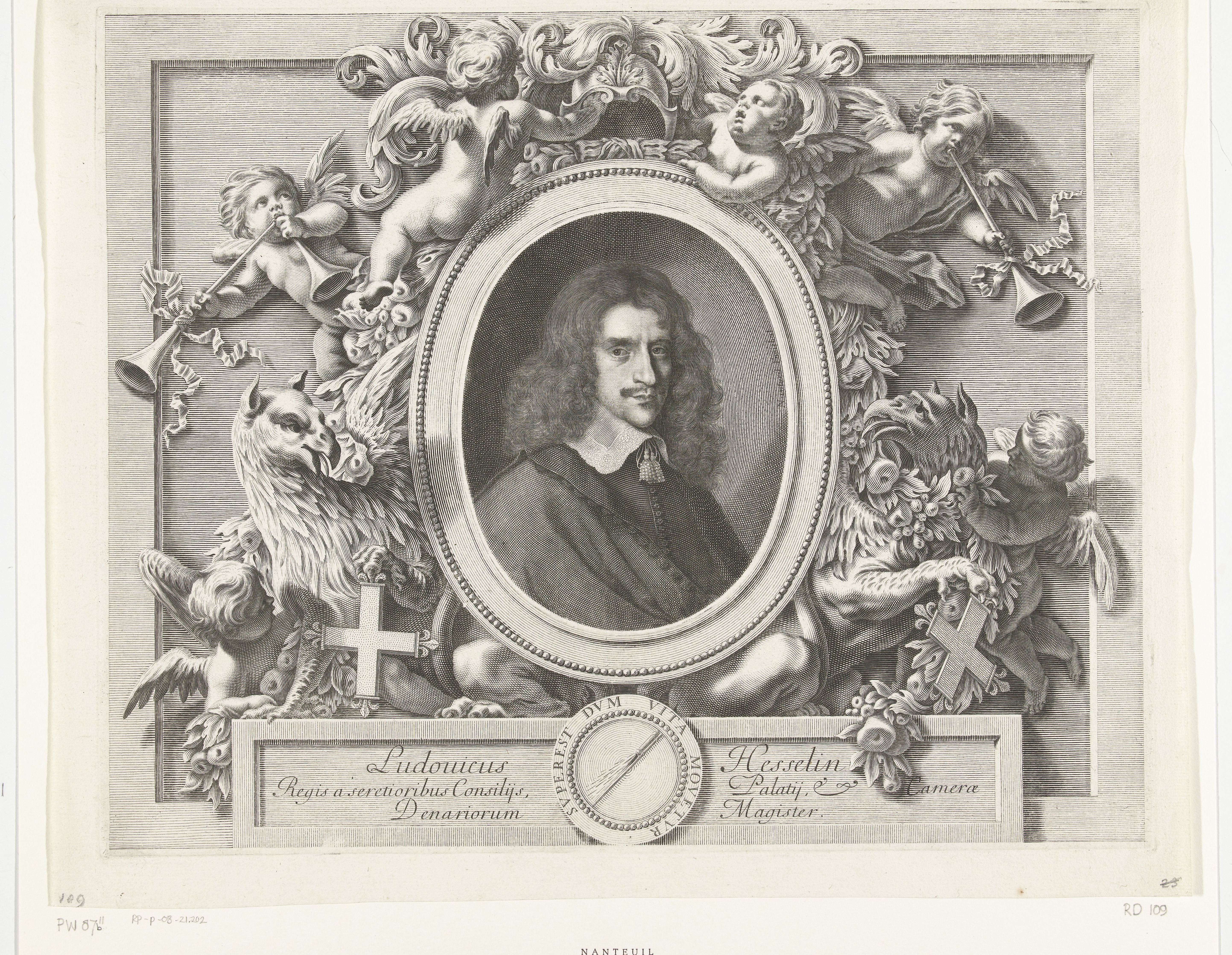 Portret van Louis Hesselin