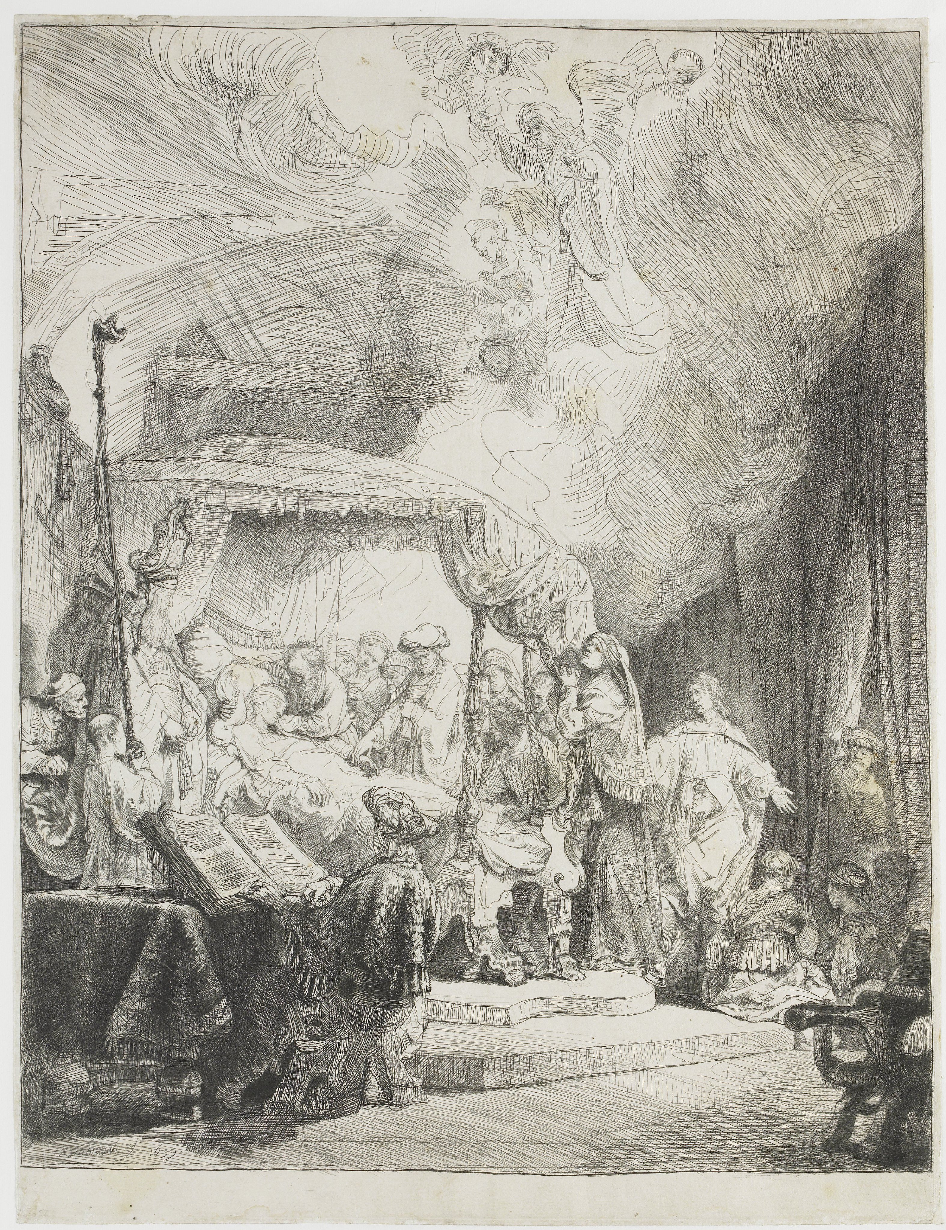 Het sterfbed van Maria