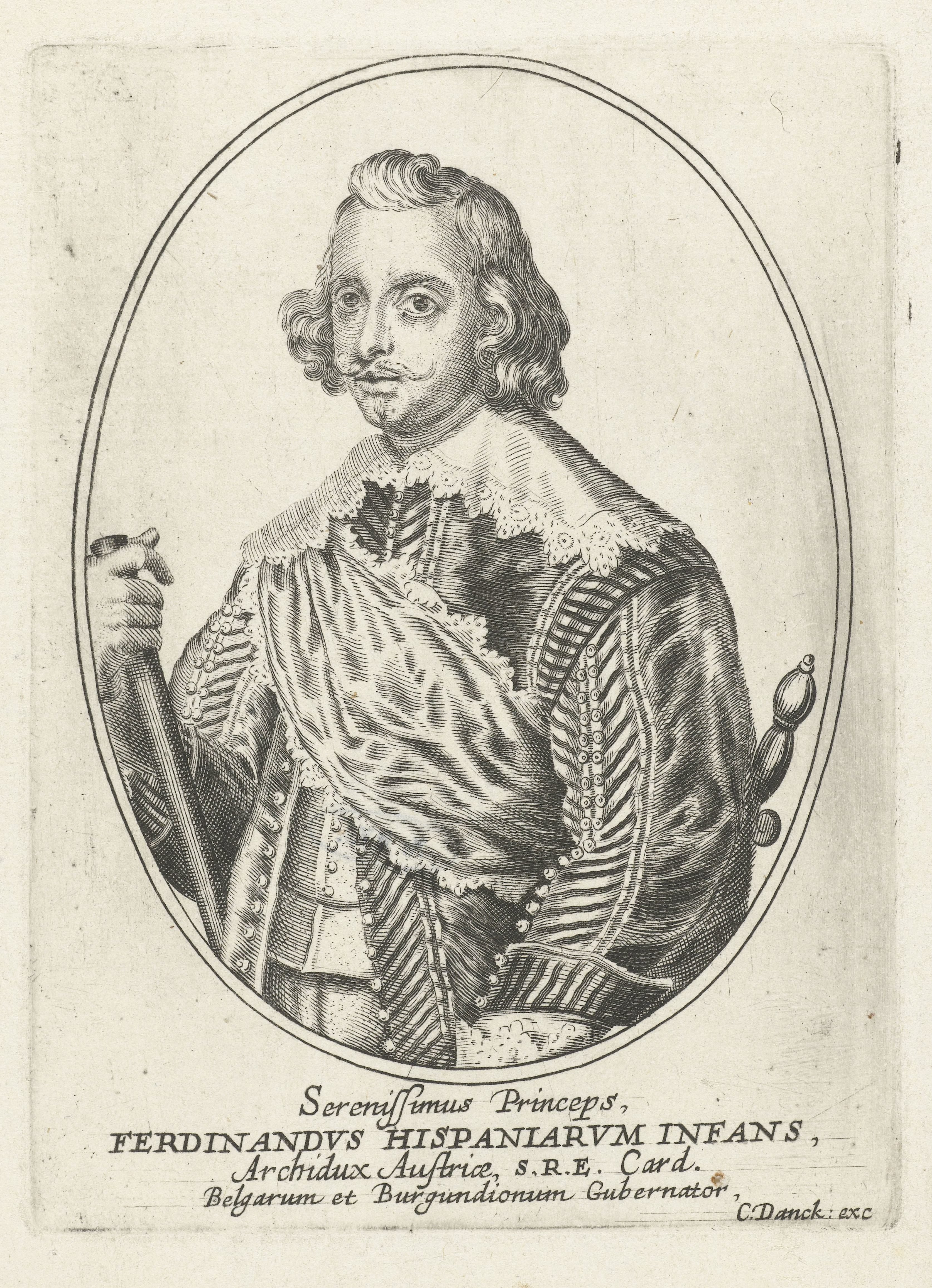 Portret van Ferdinand van Oostenrijk