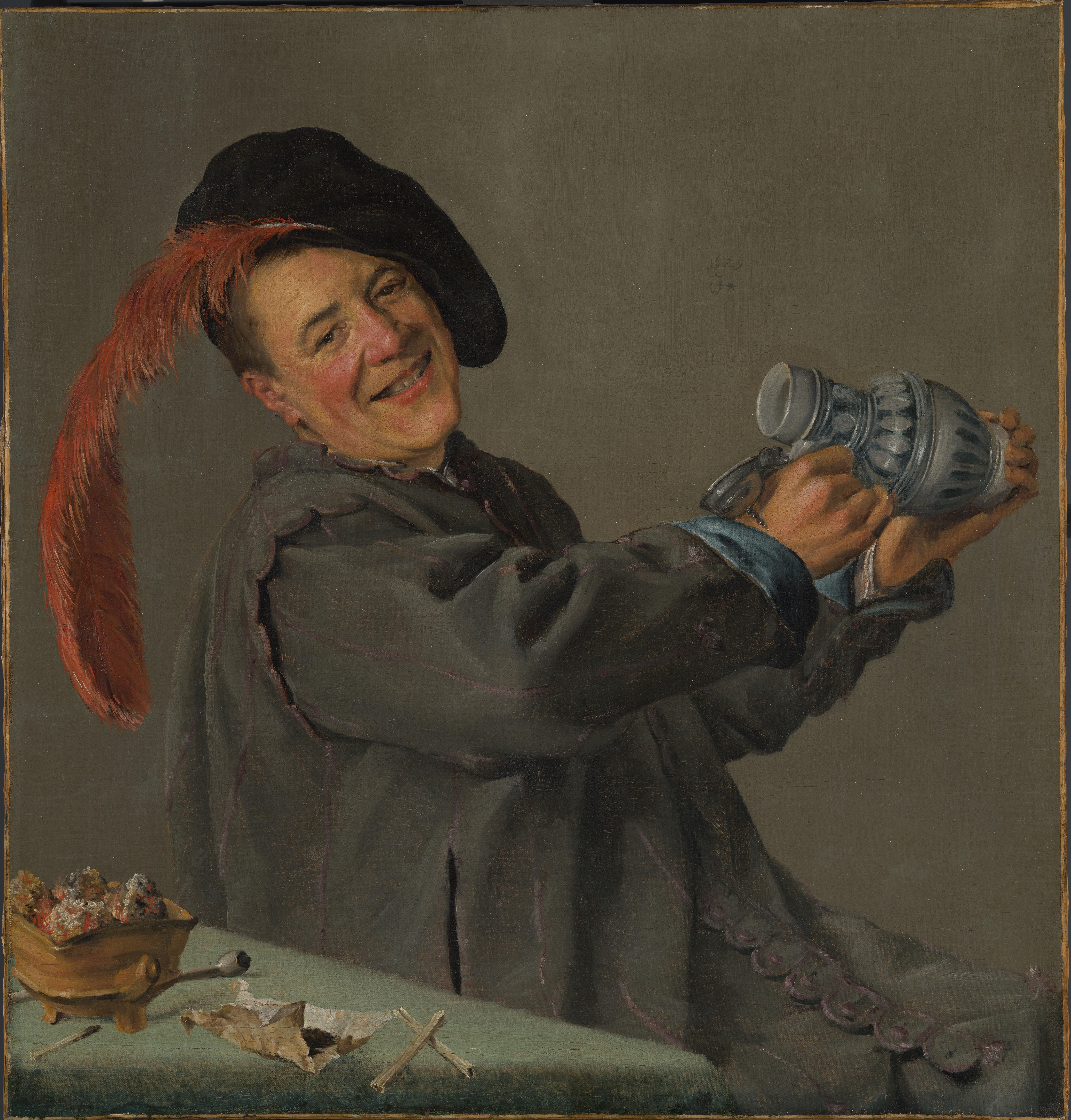 De vrolijke drinker