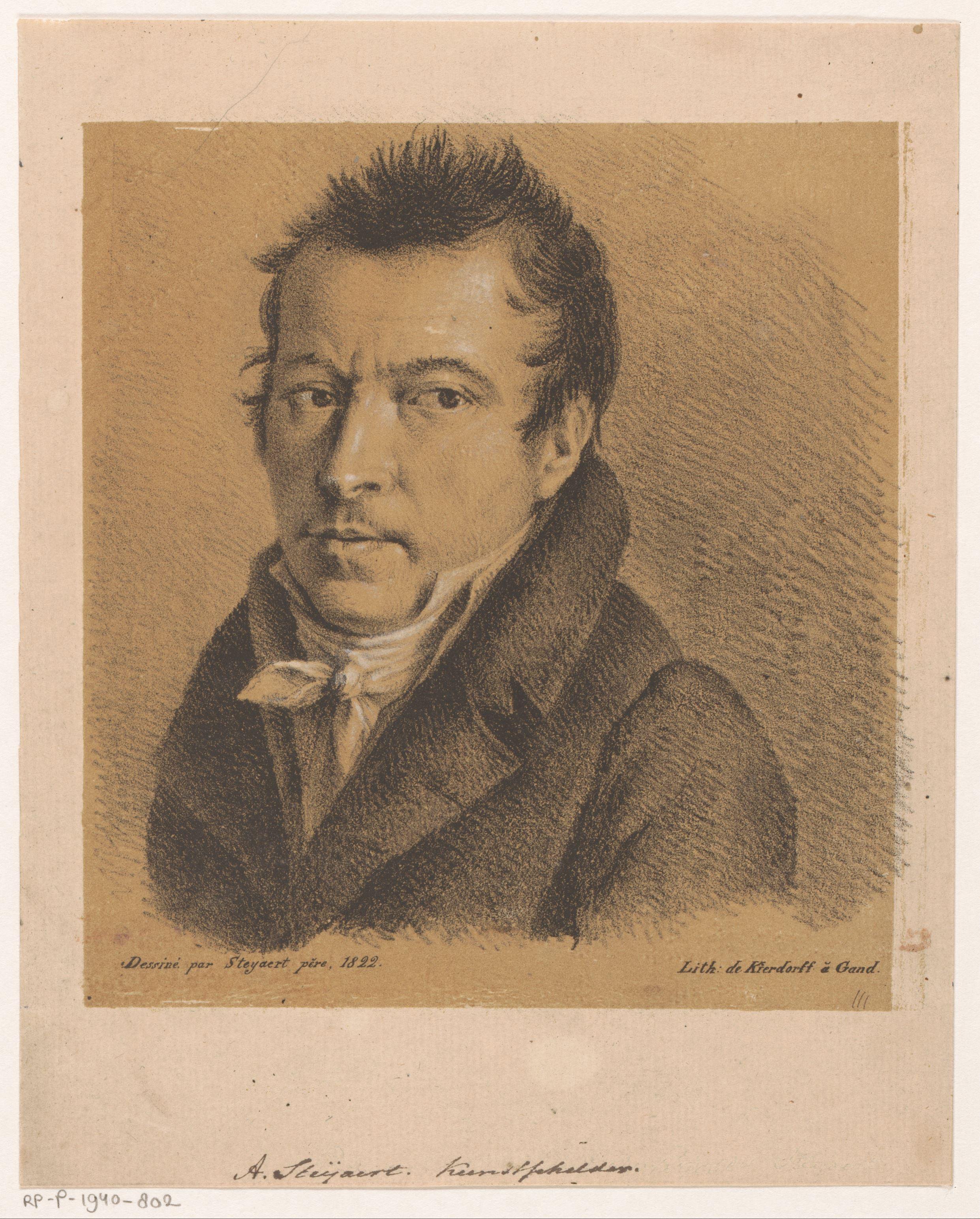 Portret van Antoine Ignace Steyaert