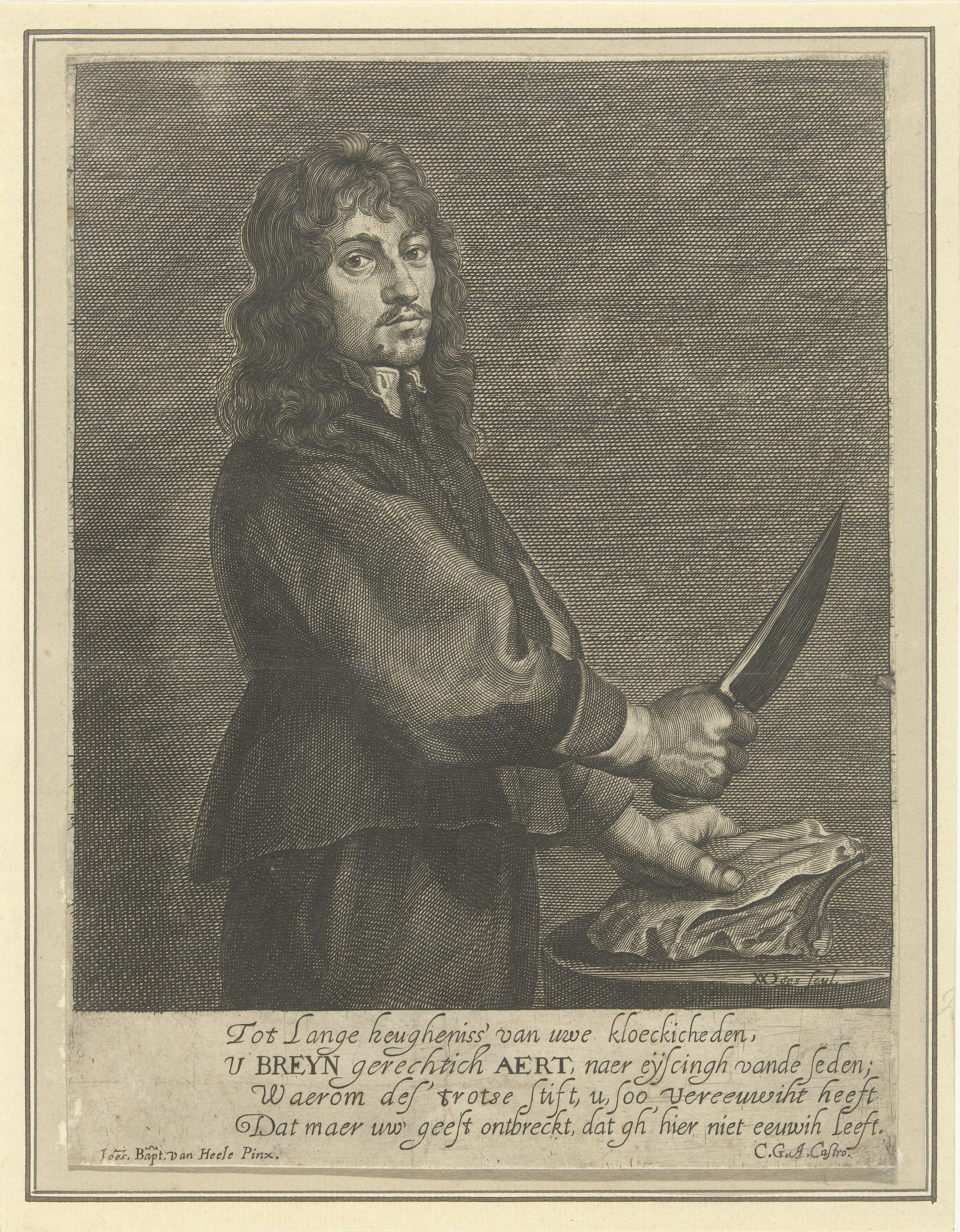 Portret van Breynaert