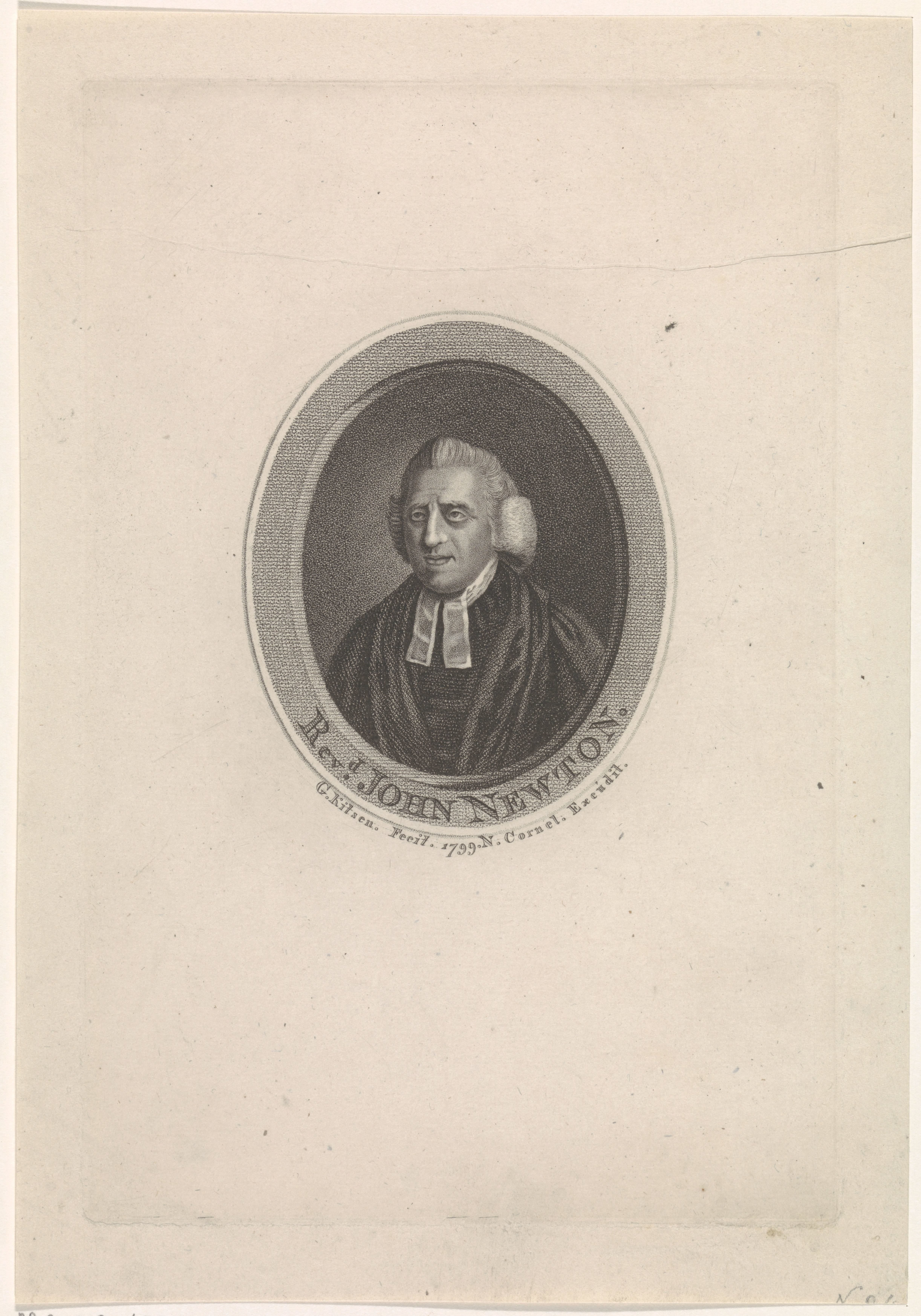 Portret van John Newton