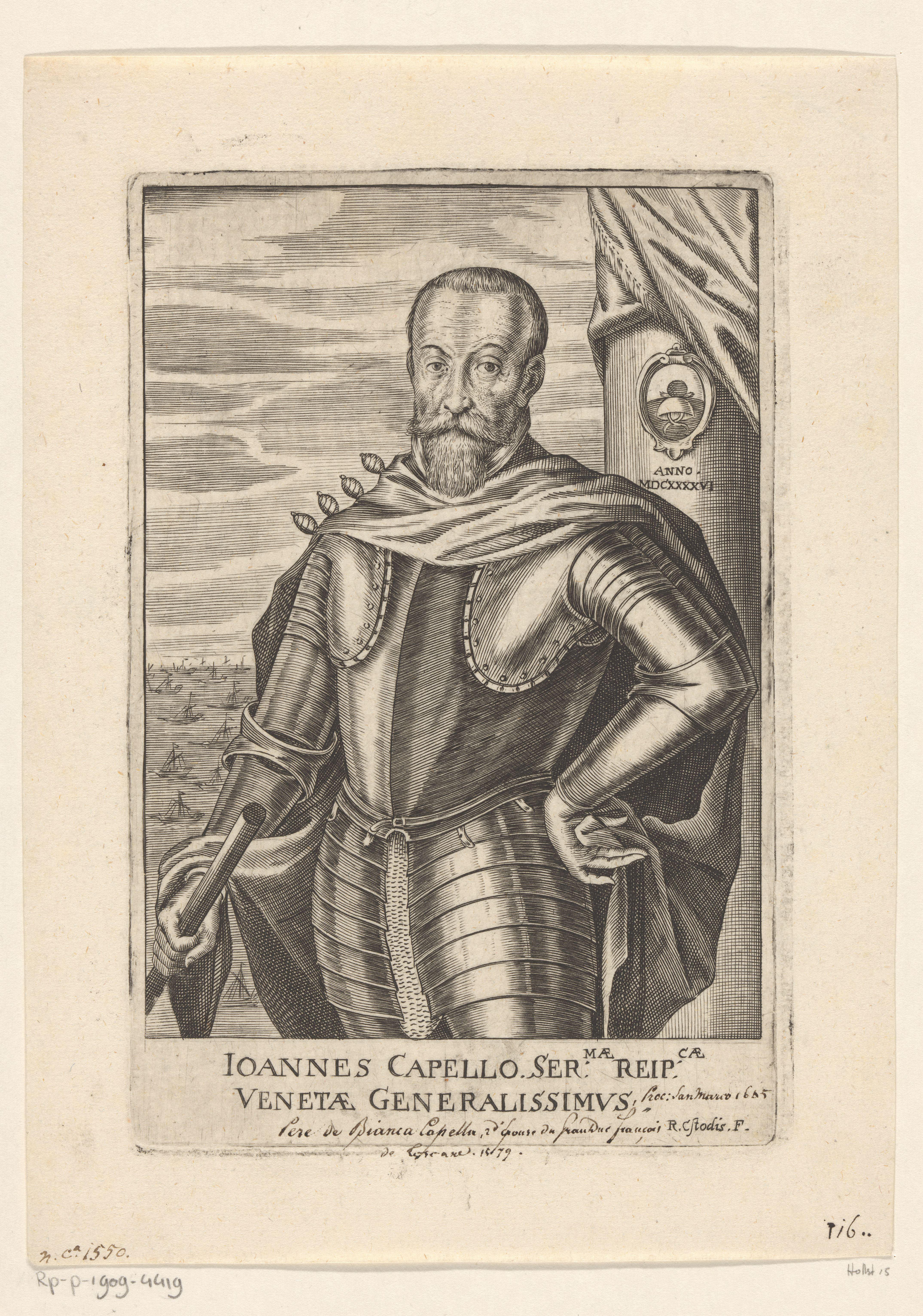 Portret van Giovanni Cappello
