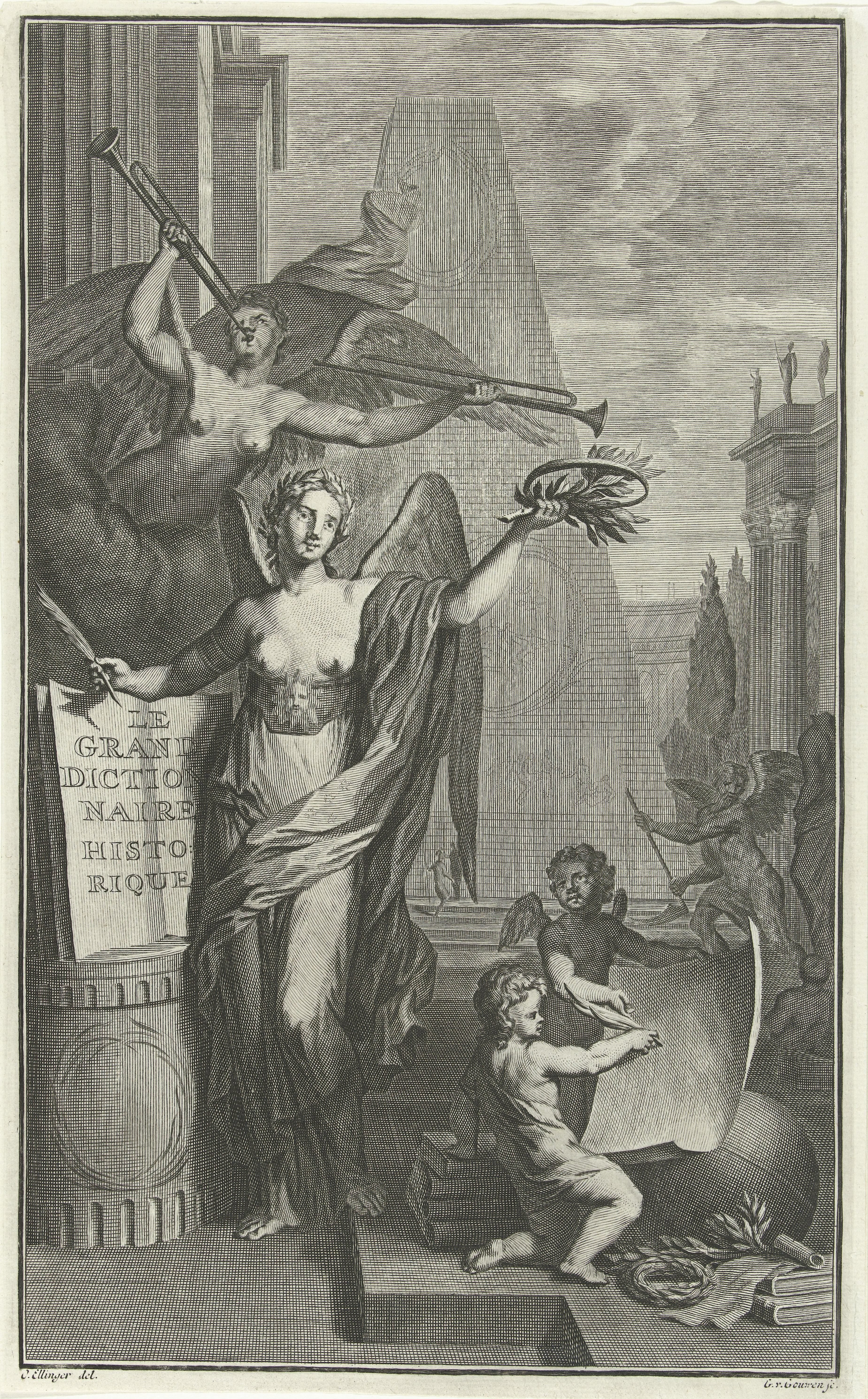 Allegorie op de geschiedenis