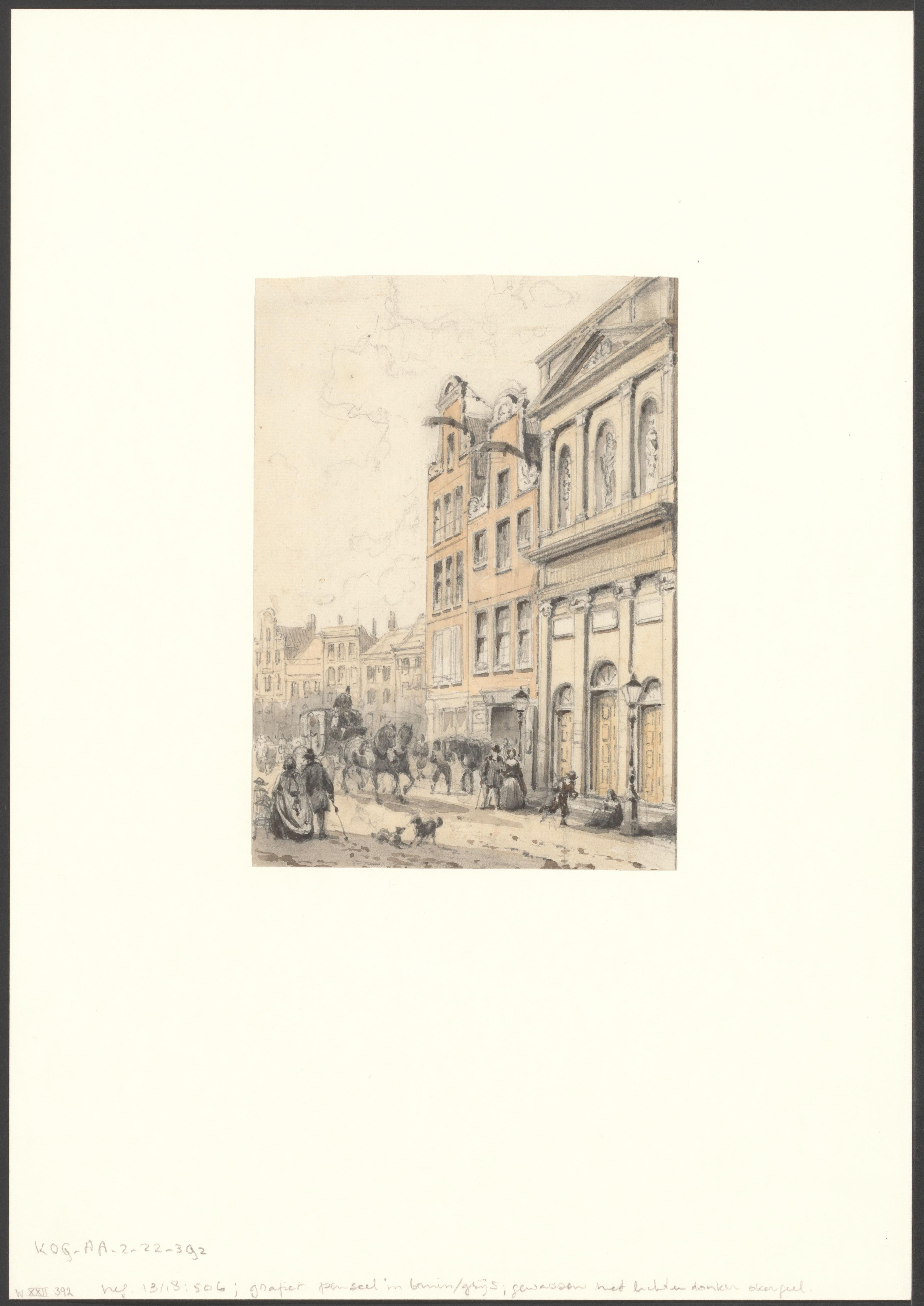 Gezicht op Amstelstraat 1-5