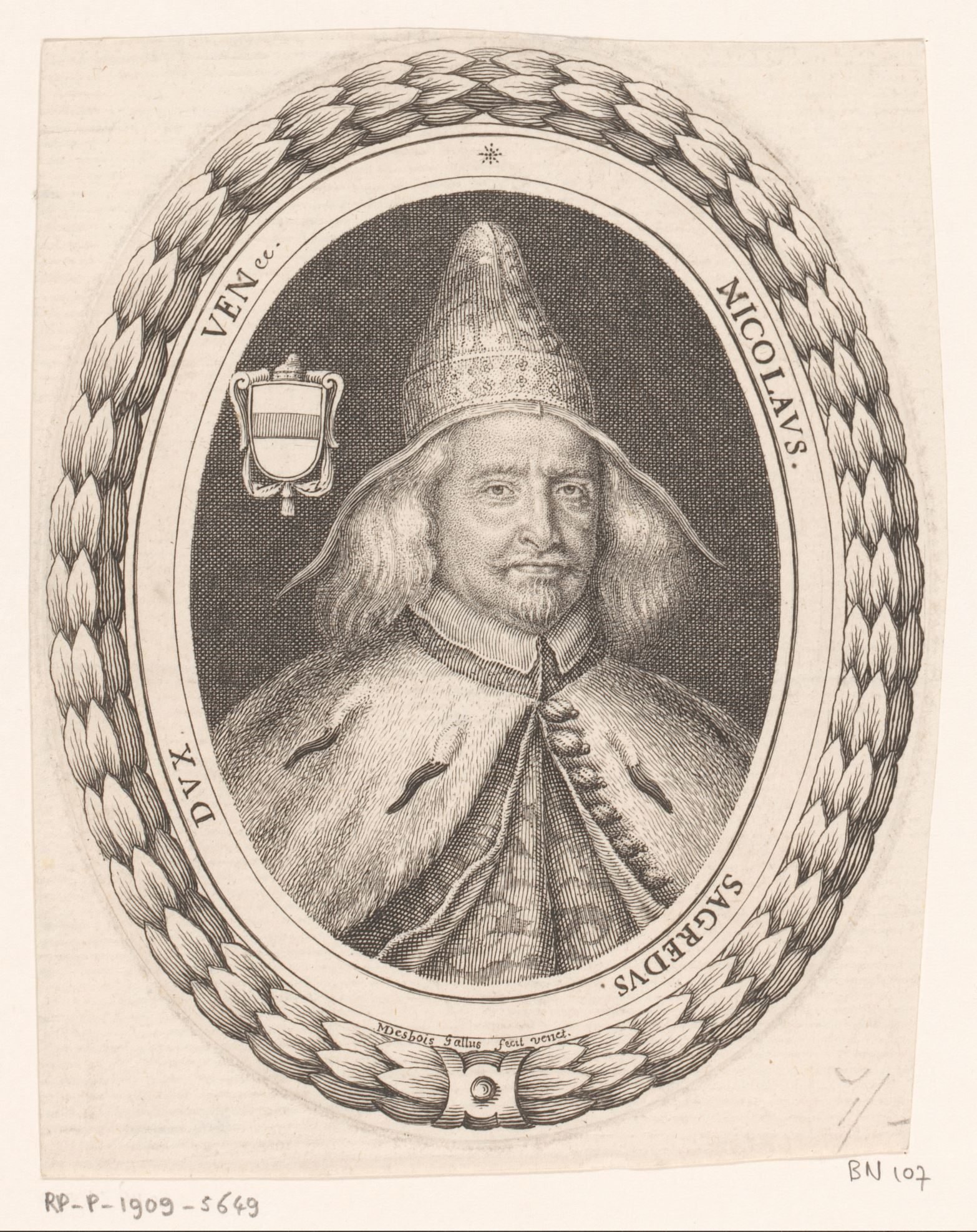 Portret van Marcantonio Giustinian