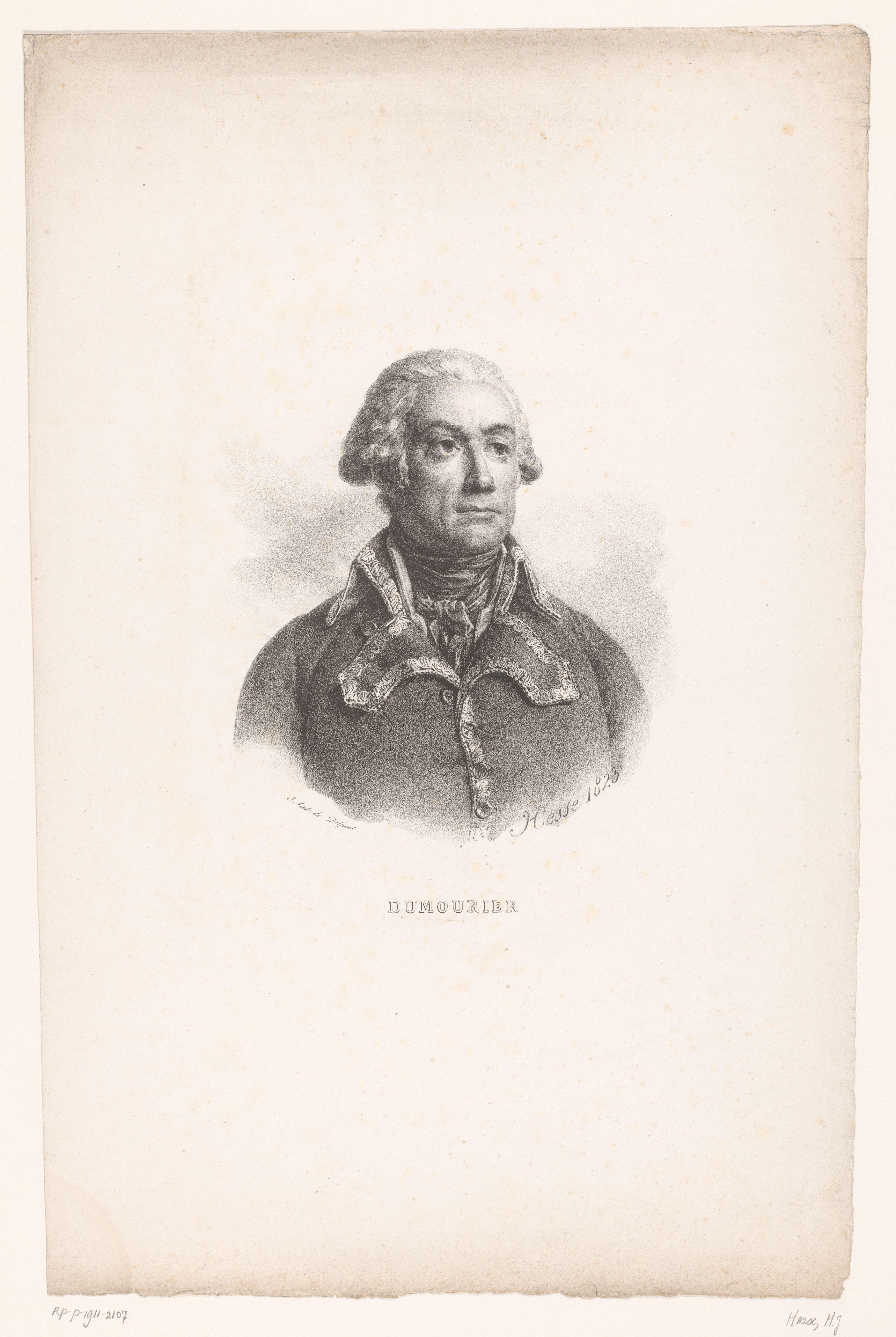 Portret van Charles François Dumouriez