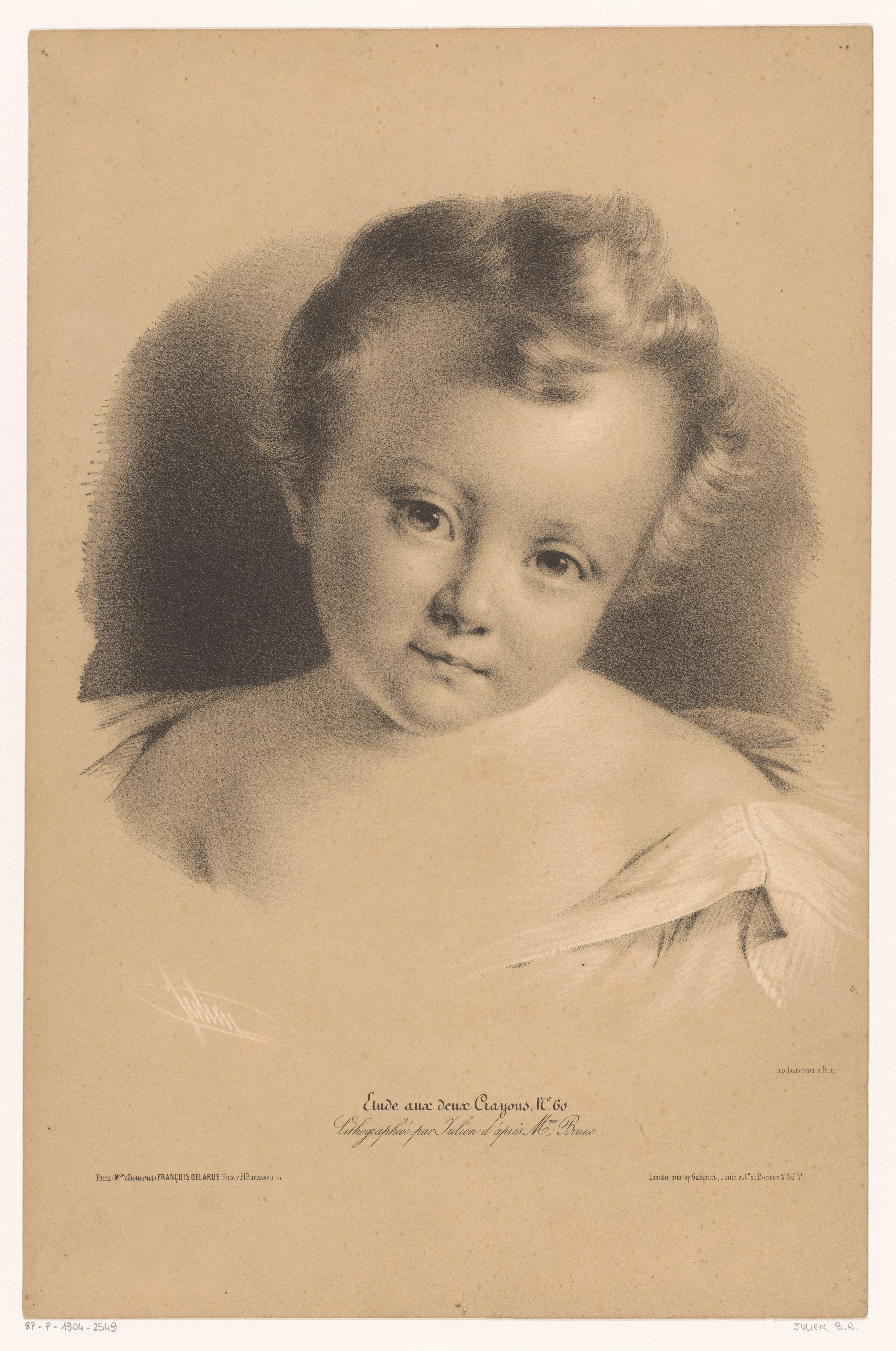 Portret van een peuter