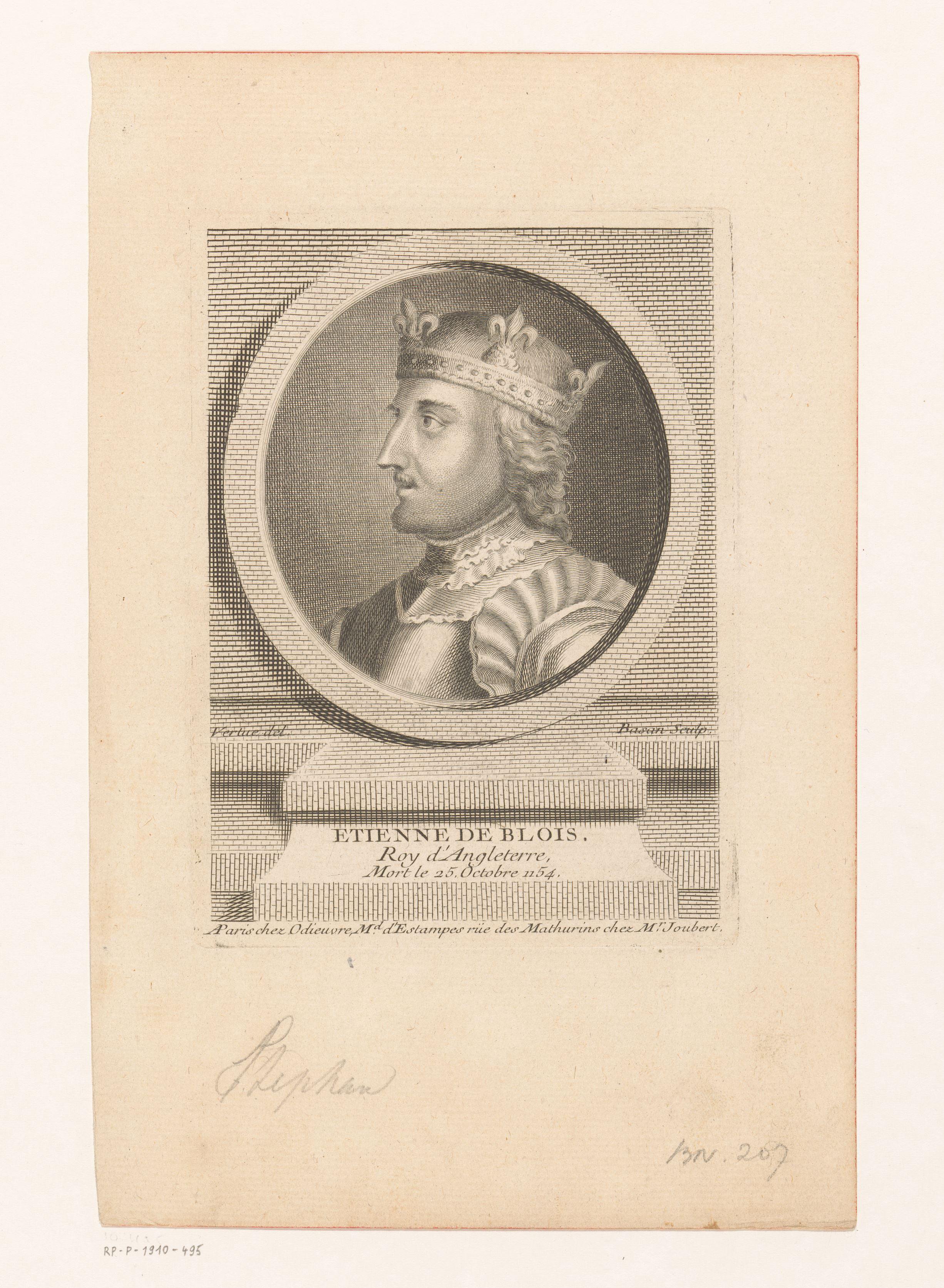 Portret van Stefanus van Engeland