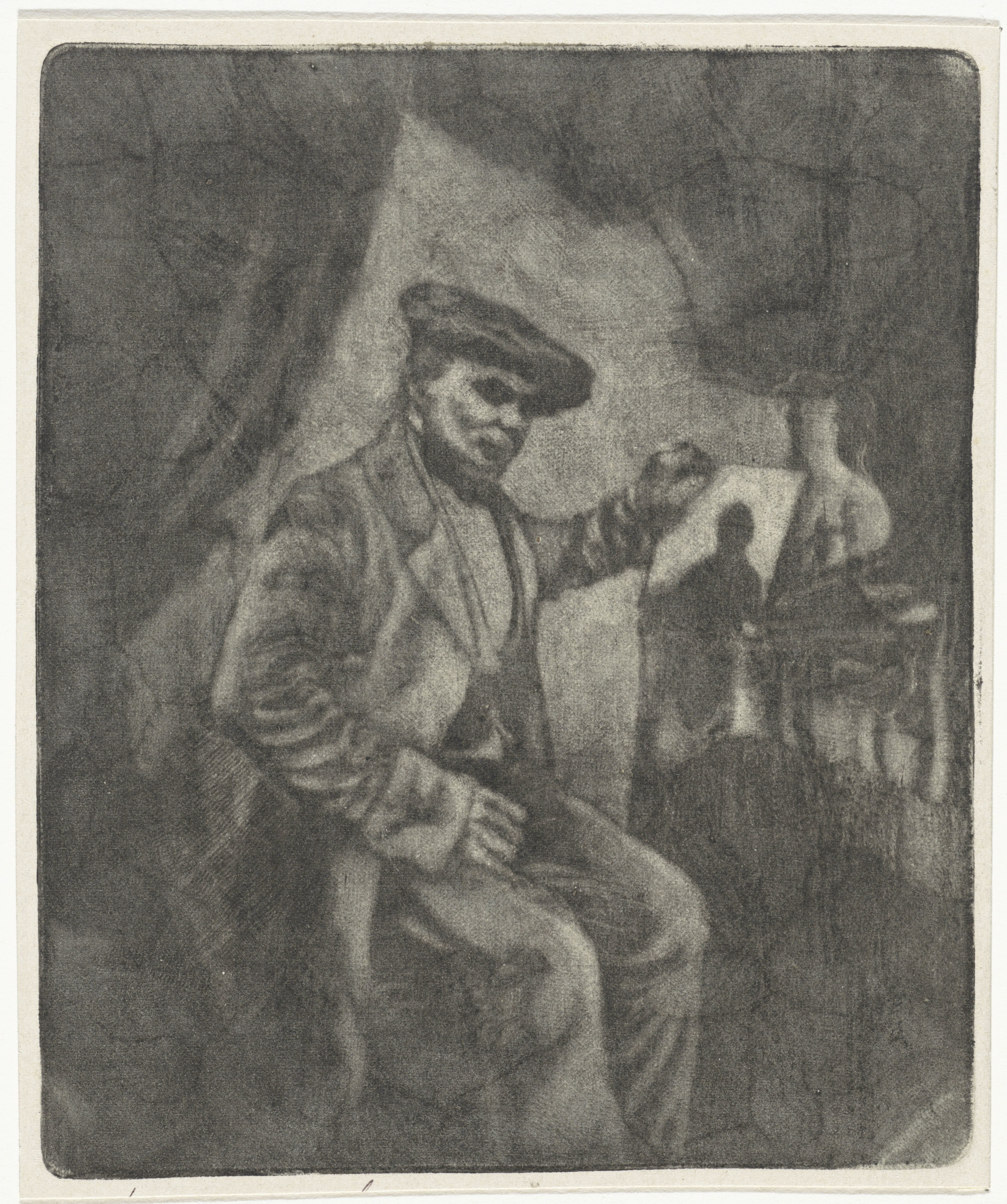 Portret van een kunstenaar