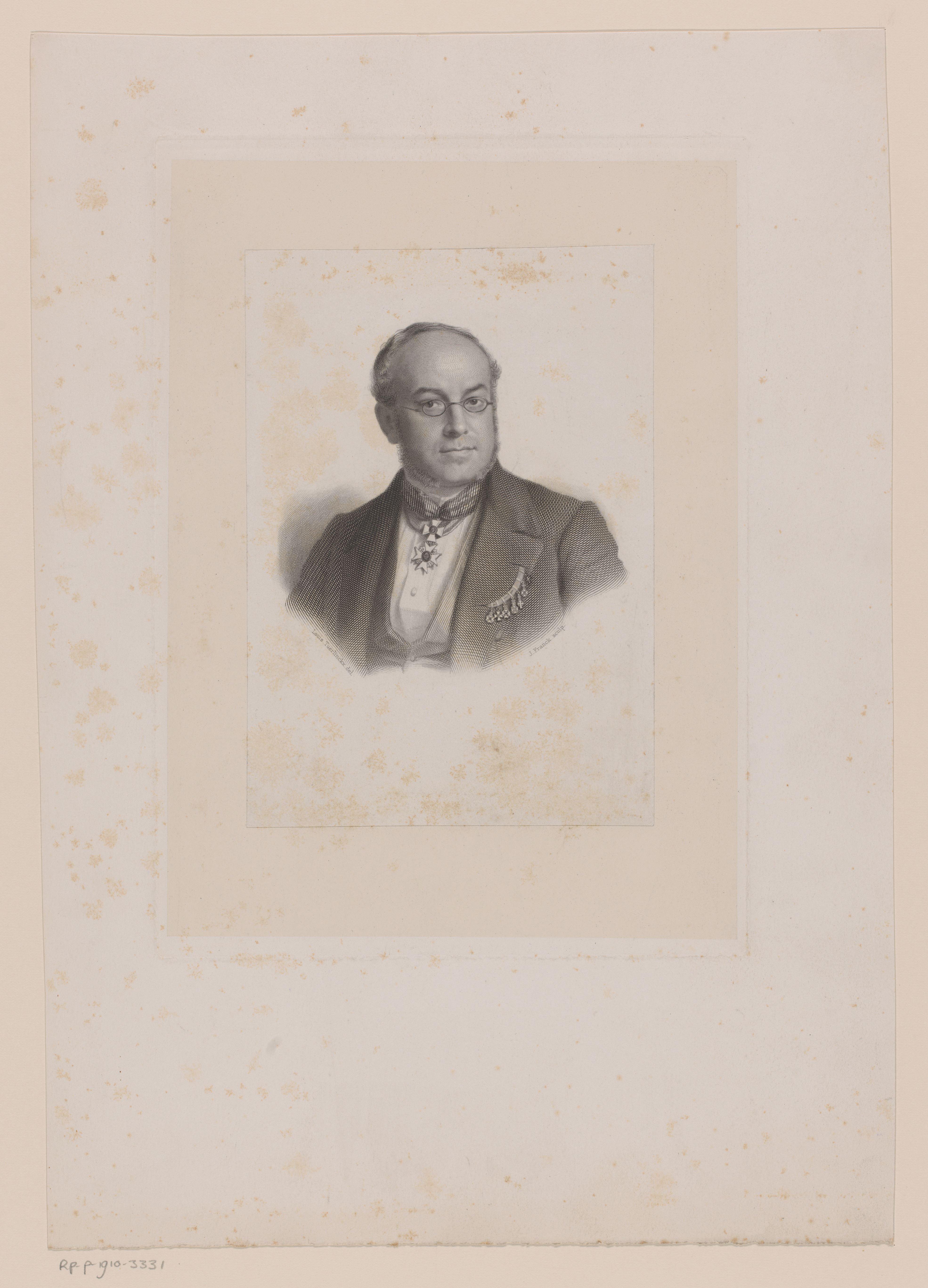 Portret van een onbekende man