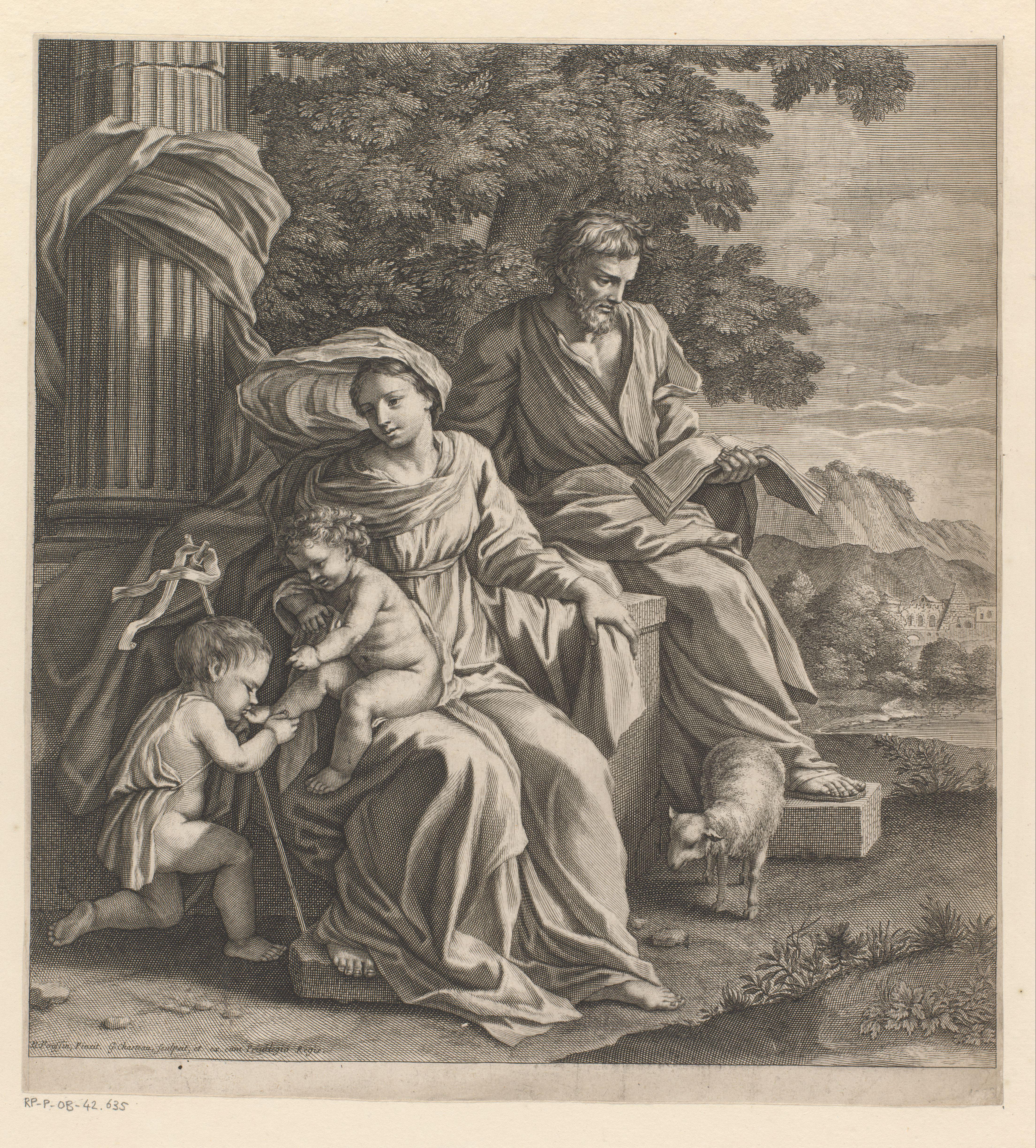 Heilige Familie met Johannes de Doper