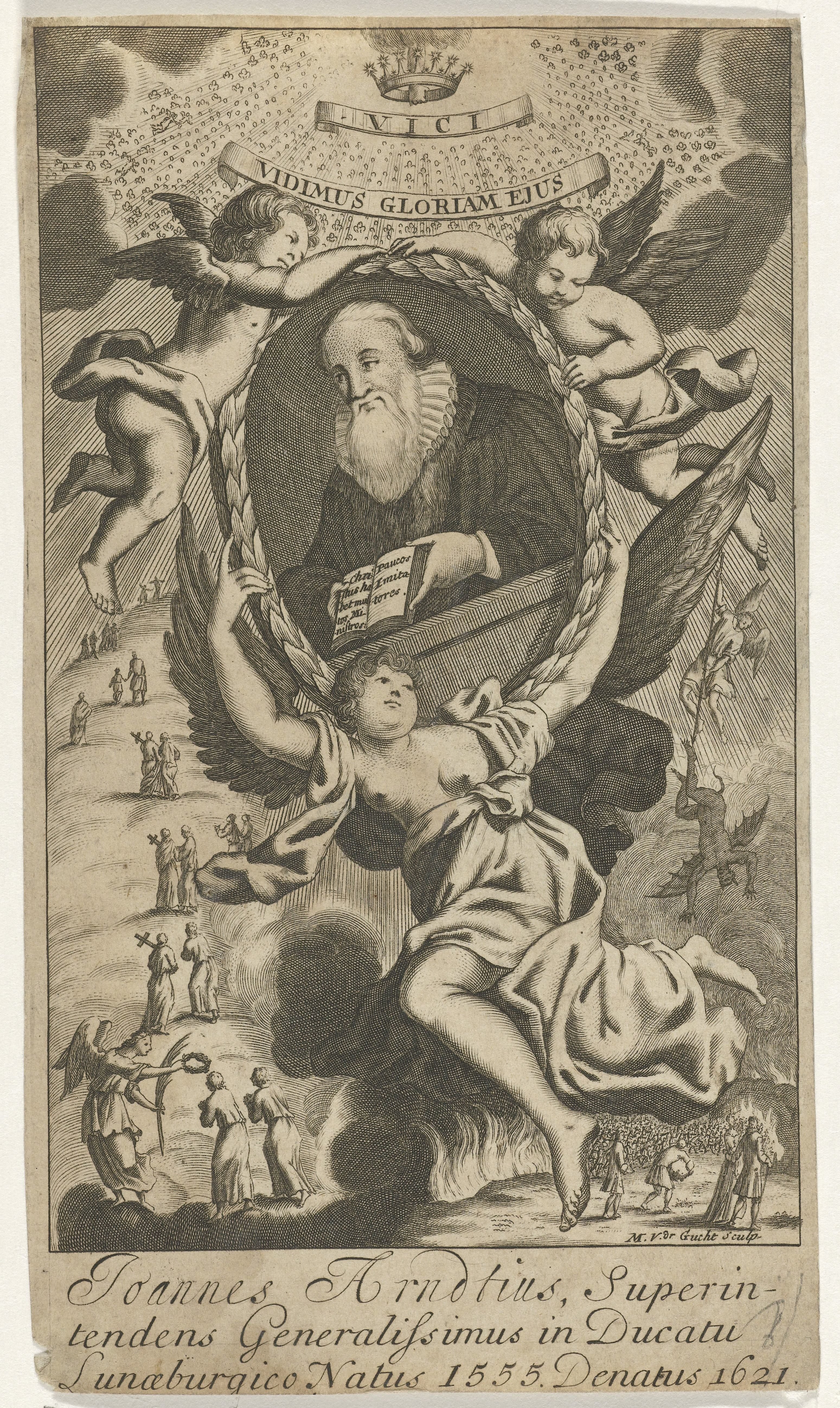Portret van Johann Arndt