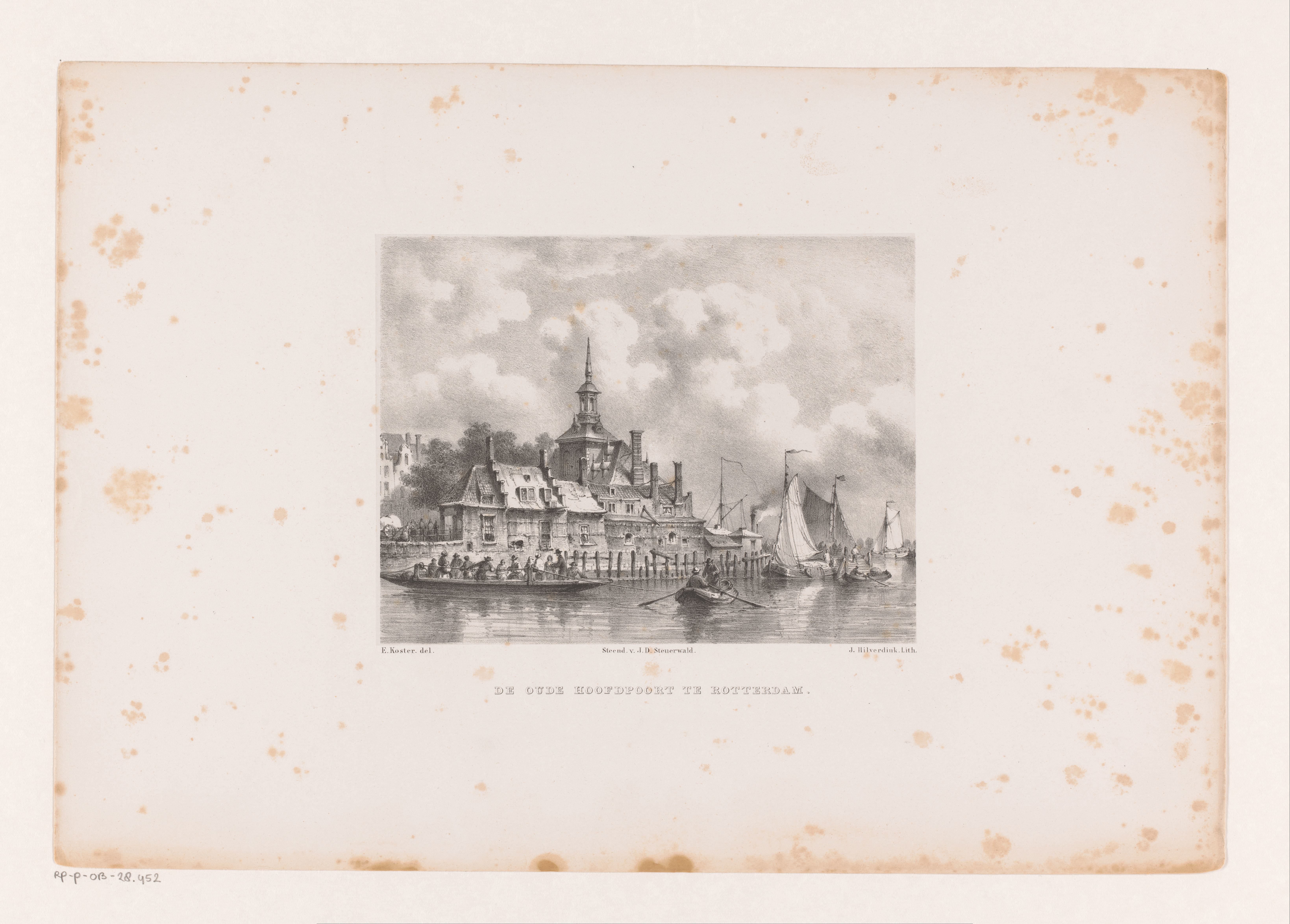 Ooster Oude Hoofdpoort in Rotterdam