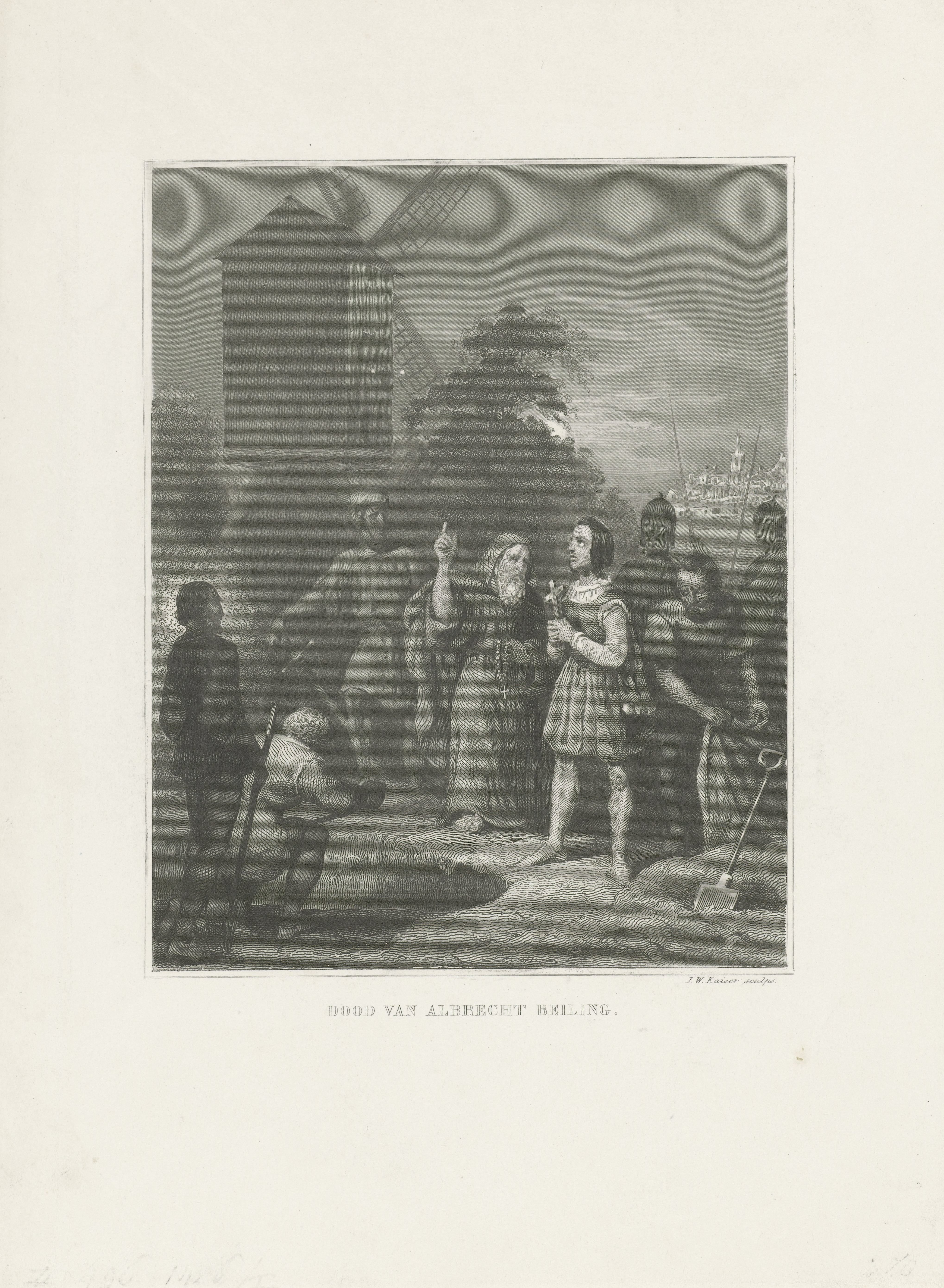 Dood van Albrecht Beiling