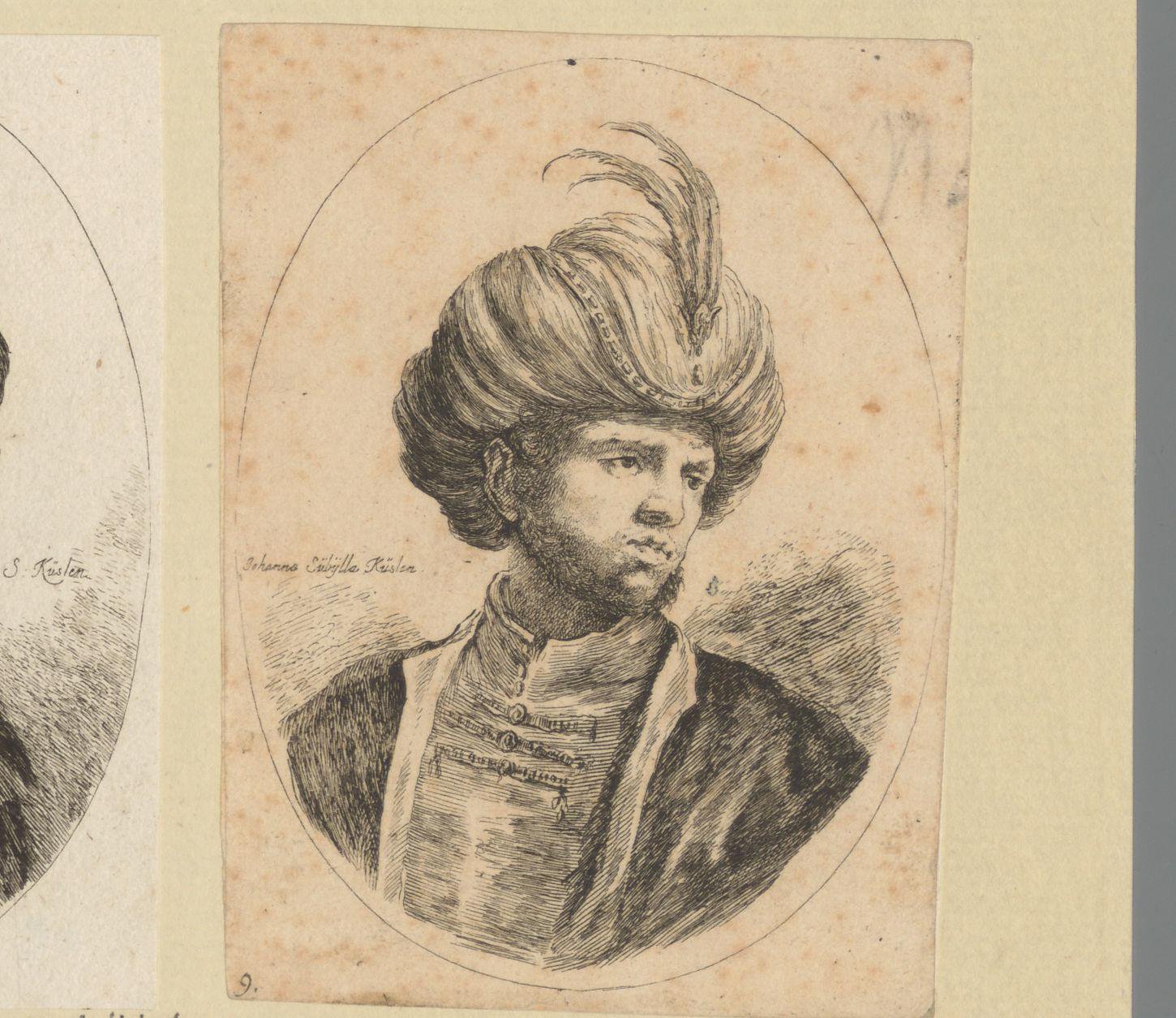 Portret van een onbekende man