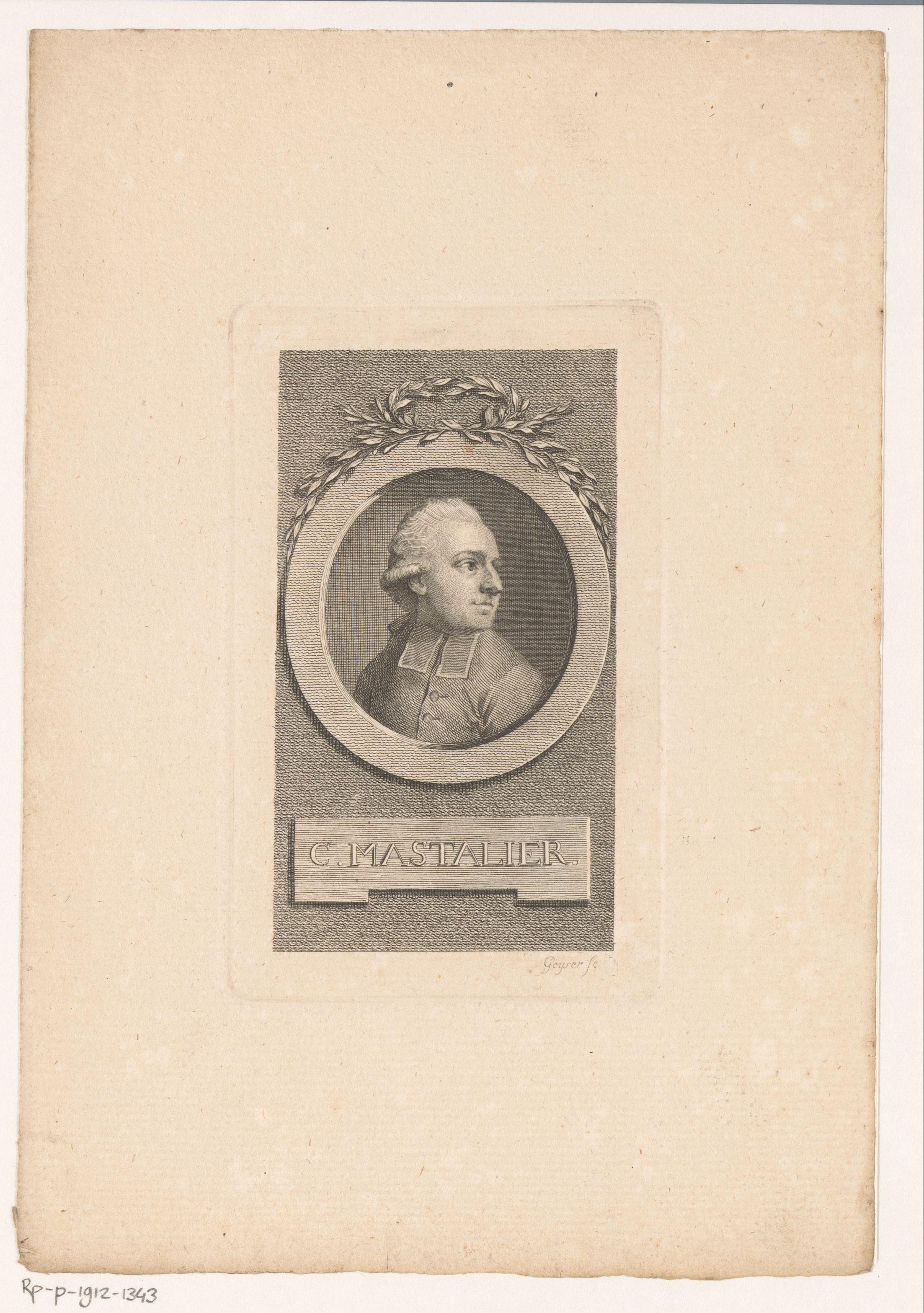 Portret van Karl Mastalier