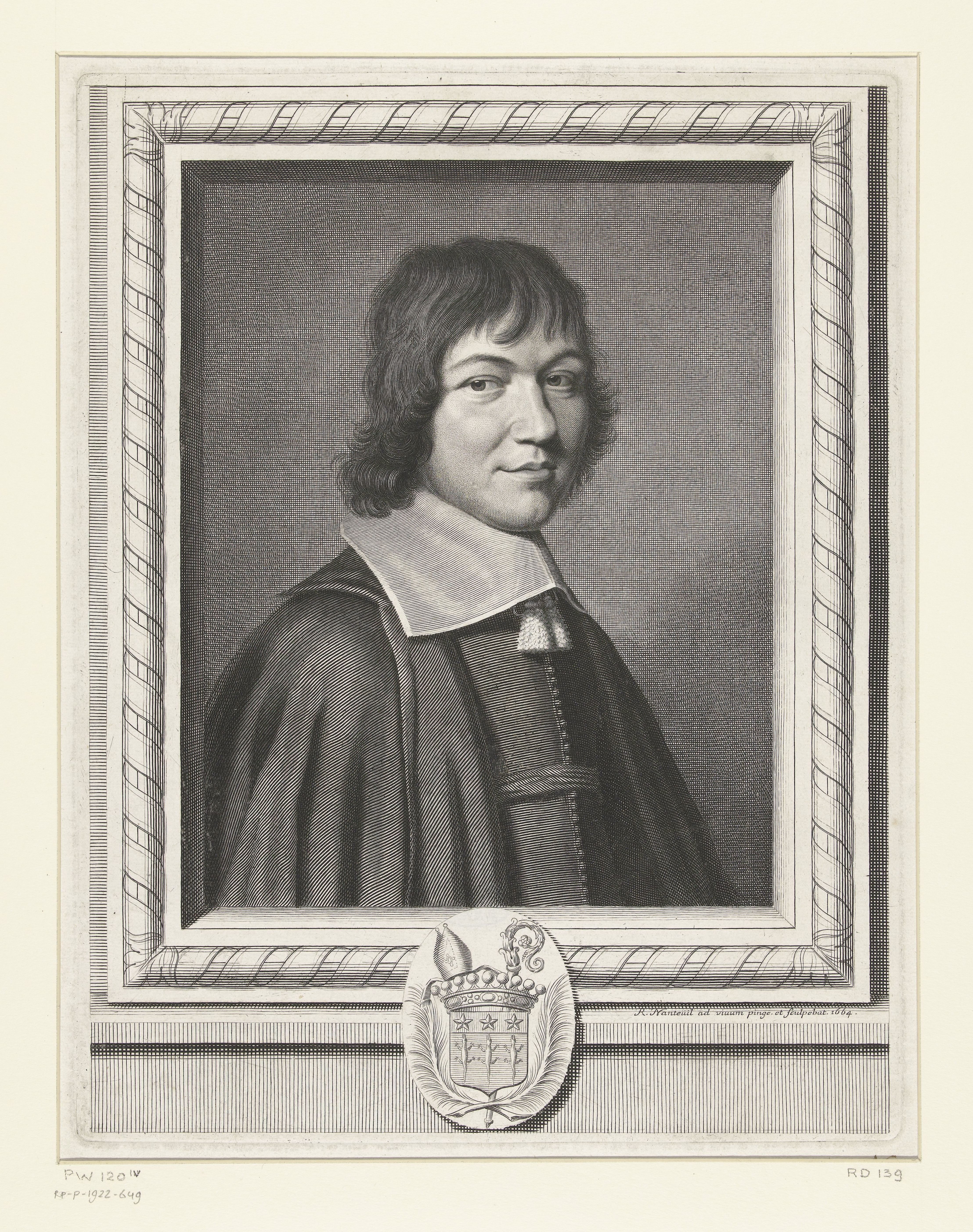 Portret van Charles-Maurice Le Tellier