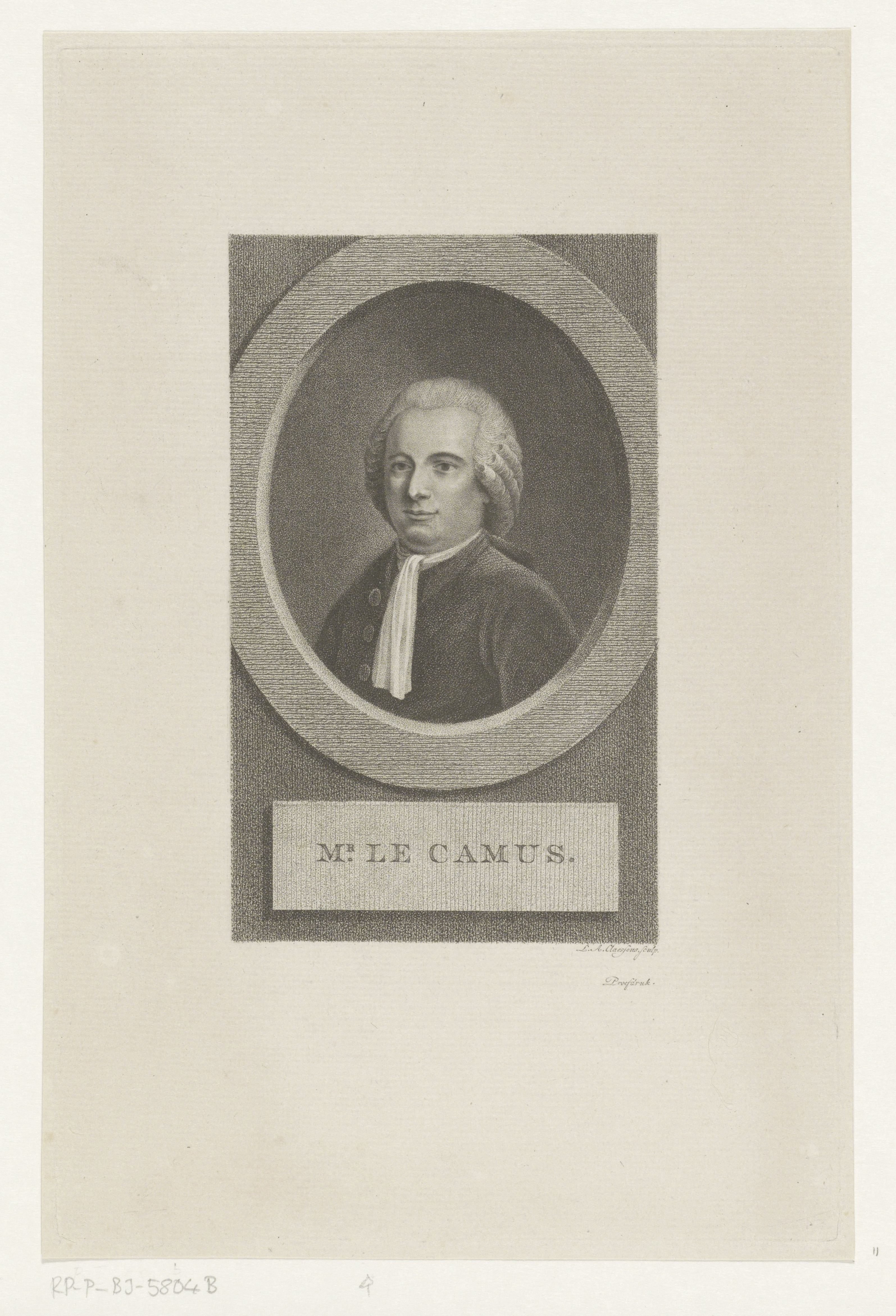 Portret van Armand Gaston Camus
