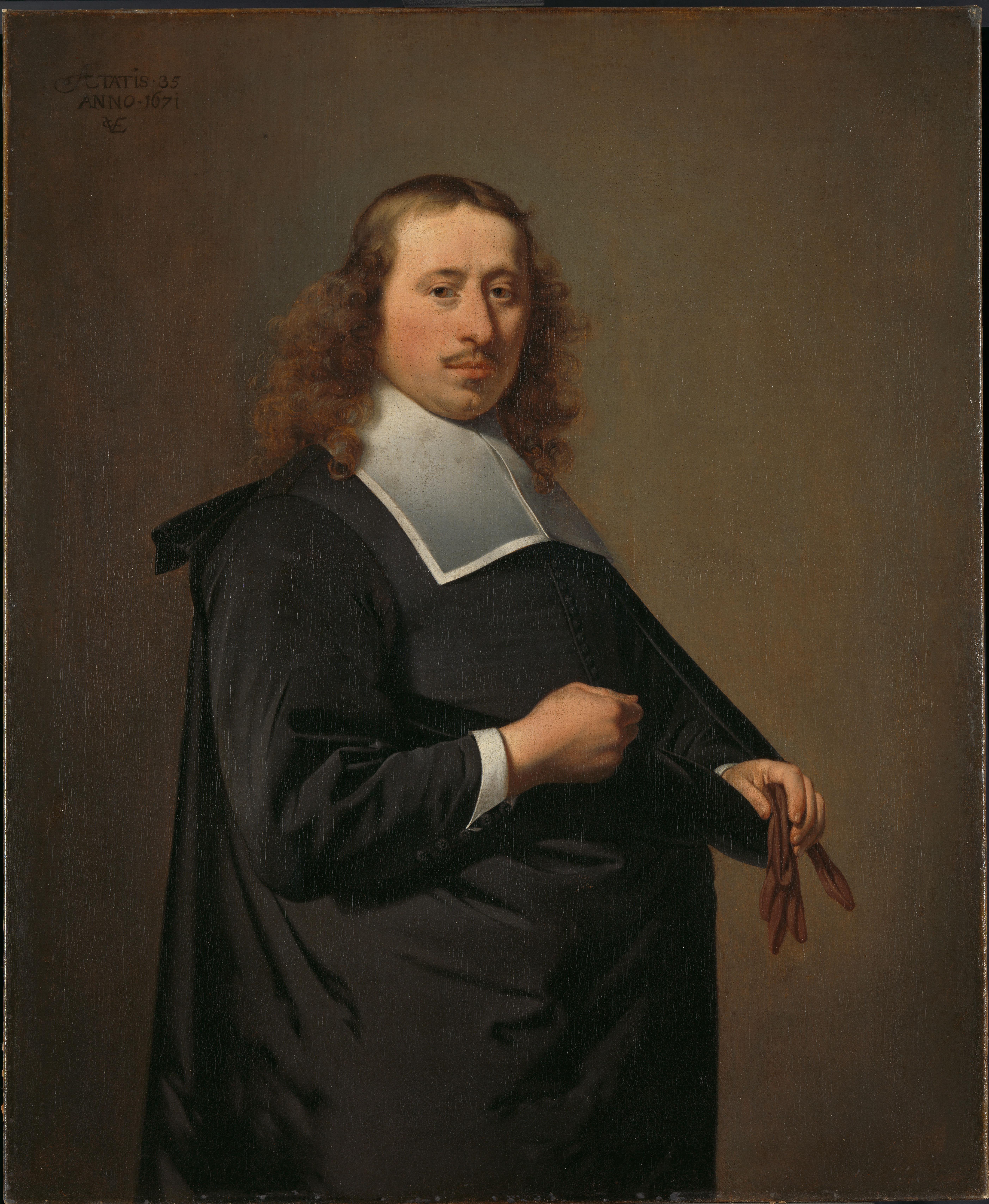 Portrait of Willem Jacobsz Baert (1636-1684), Burgomaster of Alkmaar