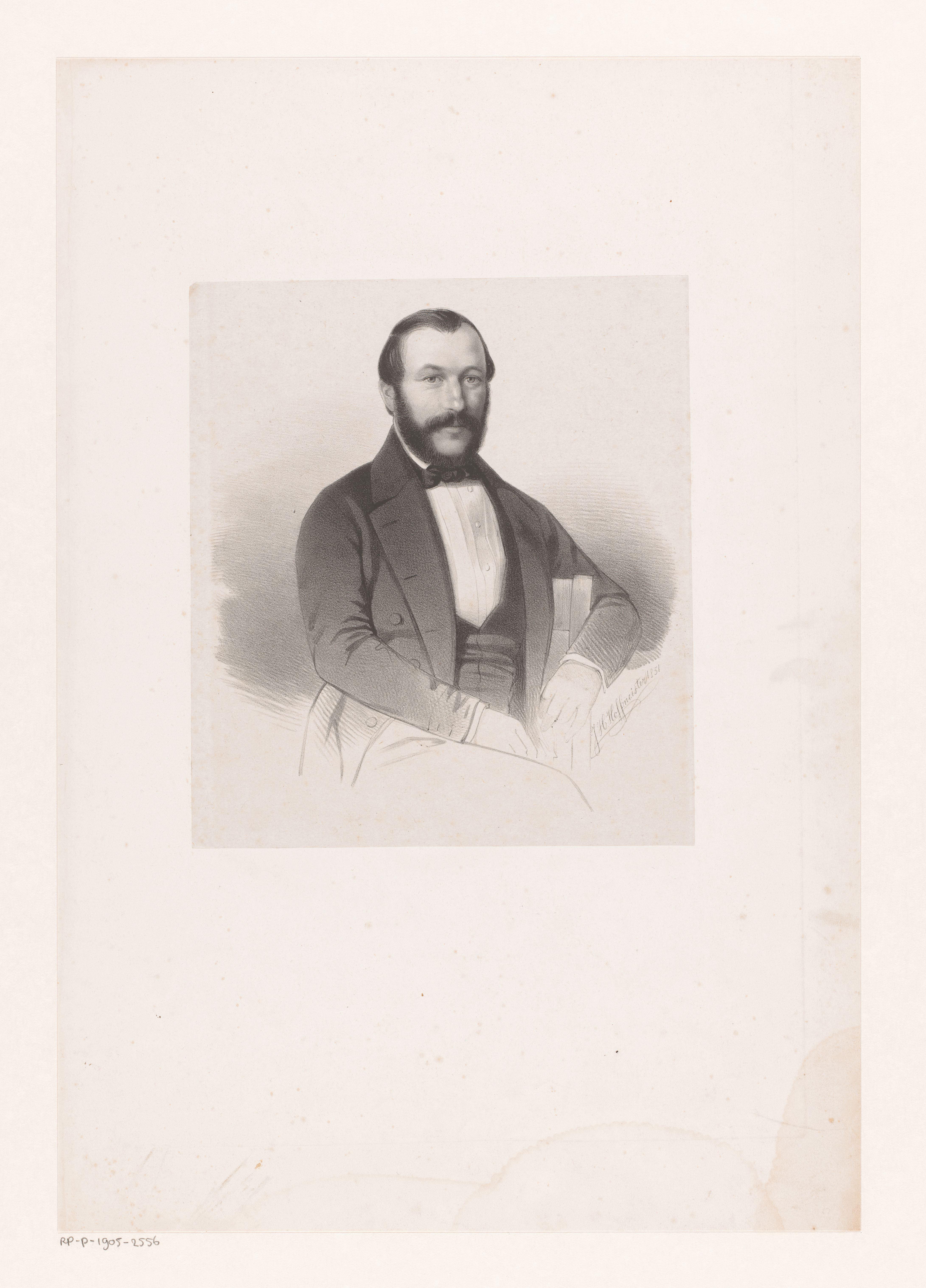 Portret van een onbekende man