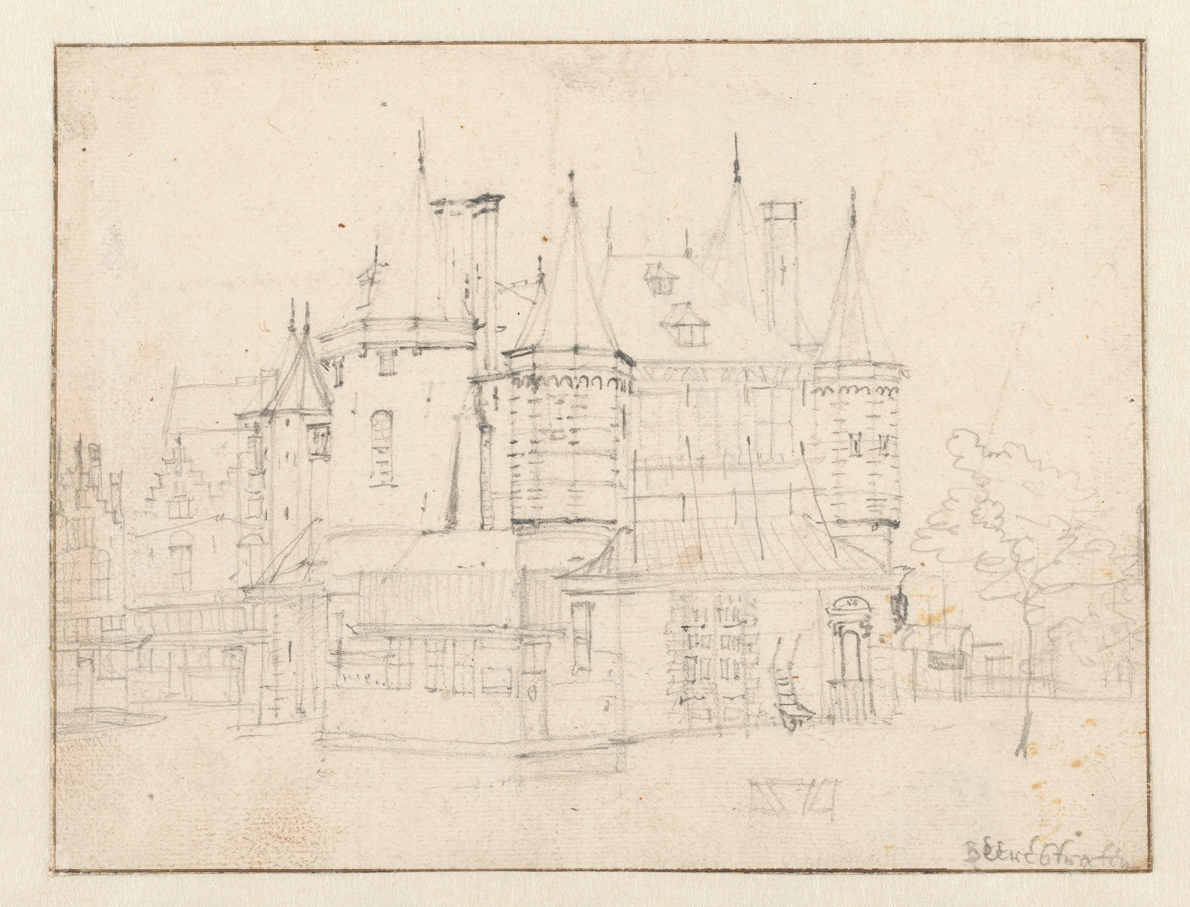 De Waag (Sint Antoniespoort) op de Nieuwmarkt te Amsterdam