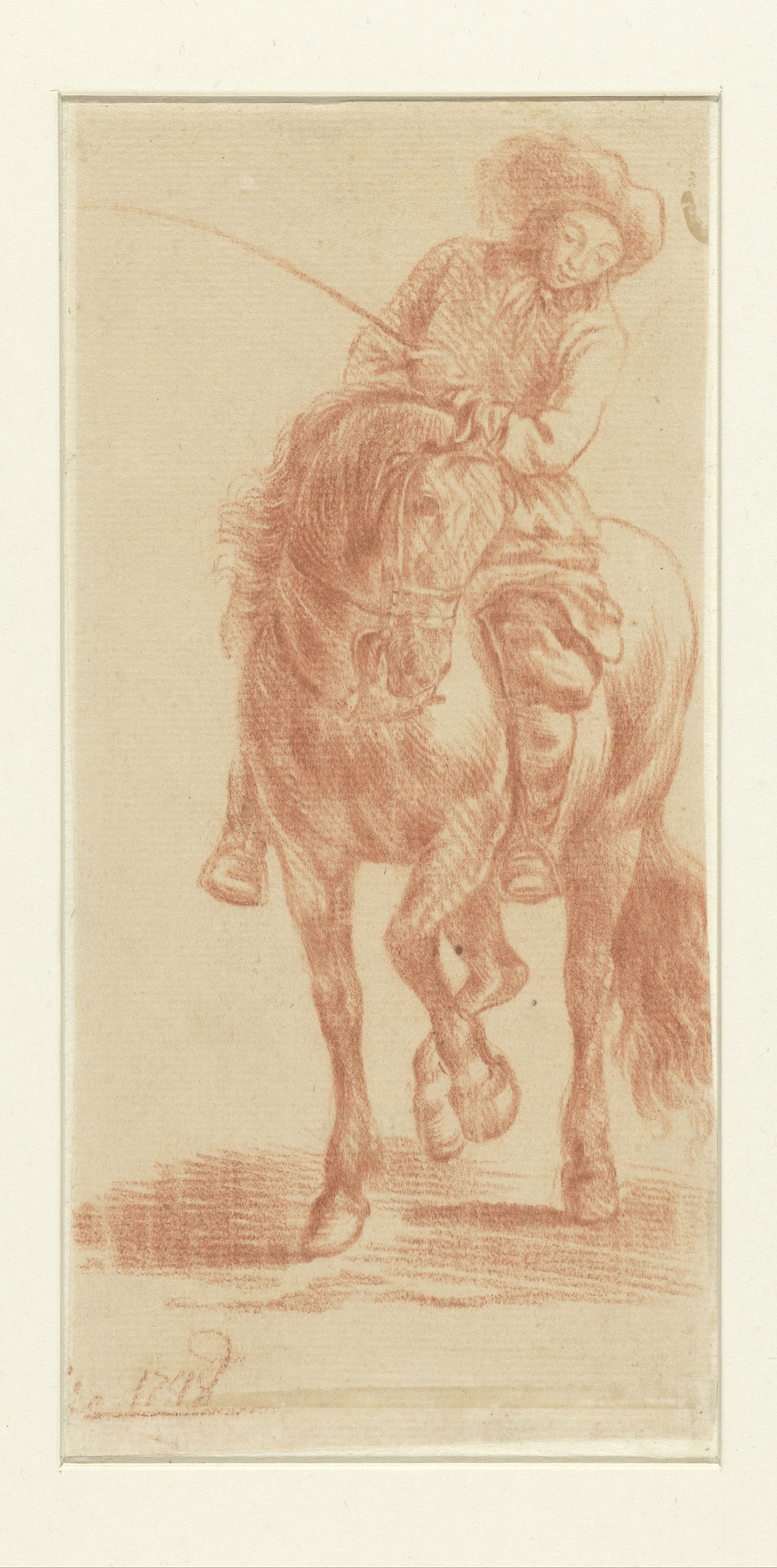 Ruiter, van voren