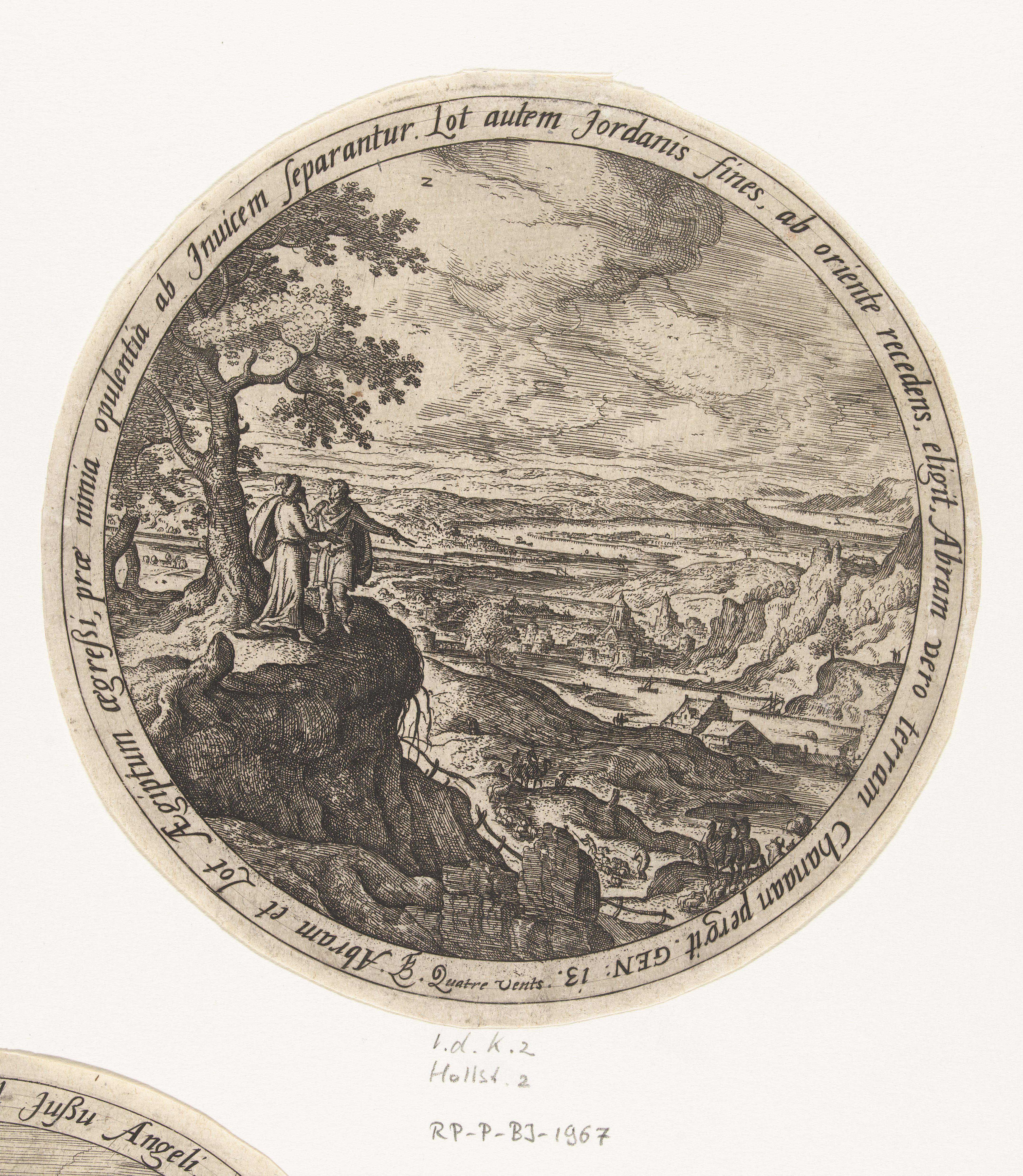 Afscheid van Abraham en Lot