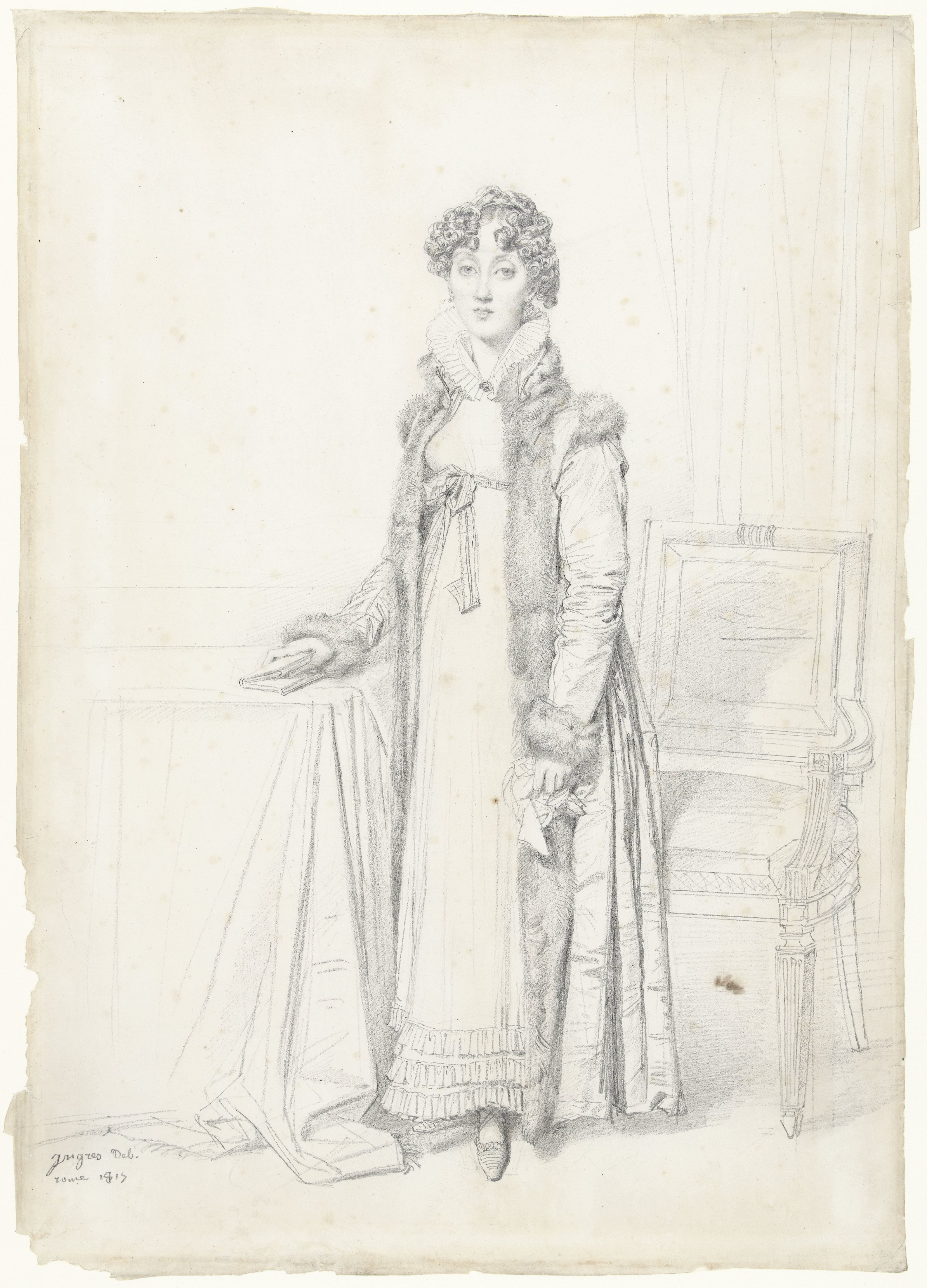 Portret van Lady William Henry Cavendish Bentinck