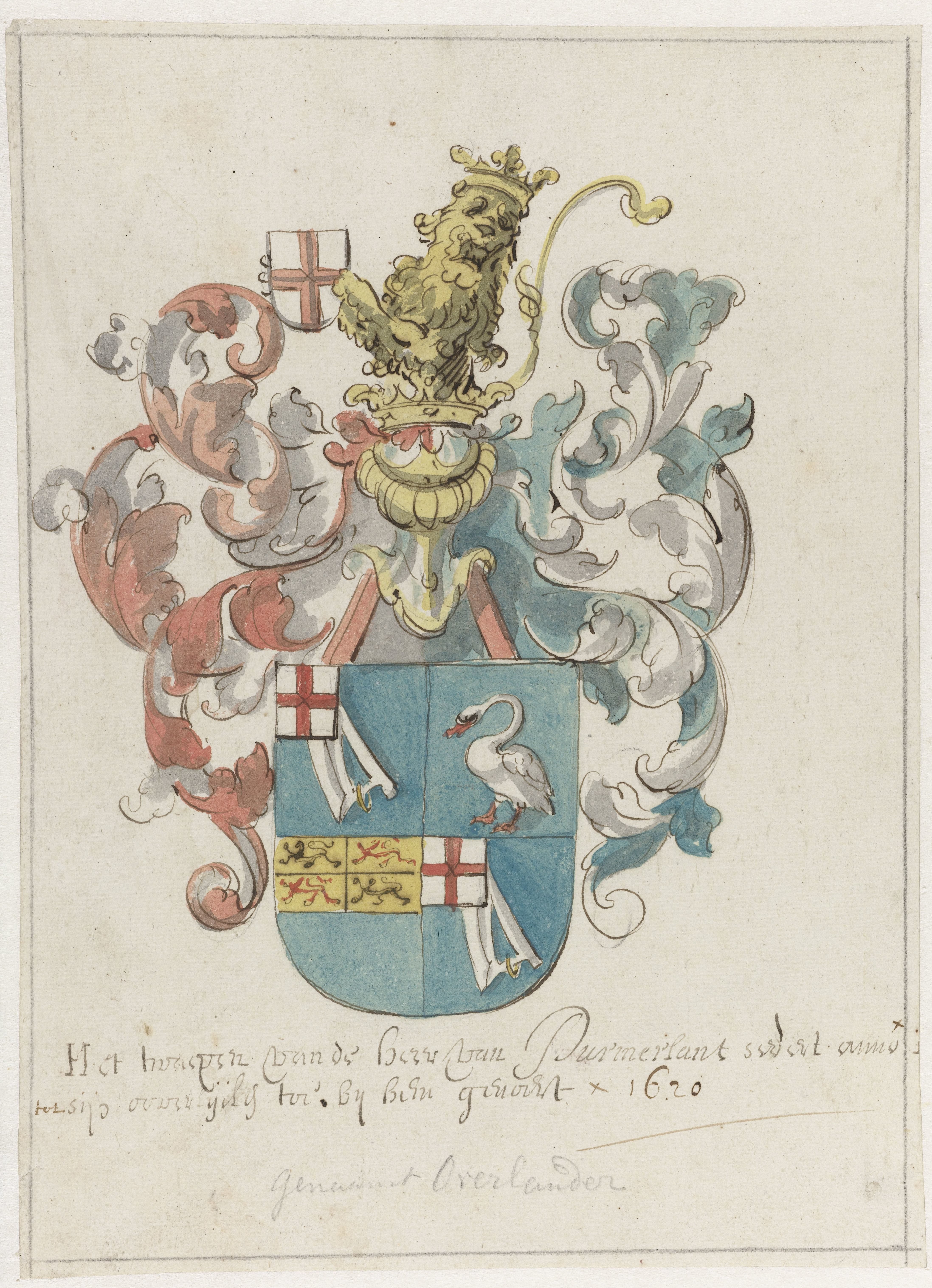 Wapenschild van de familie Overlander