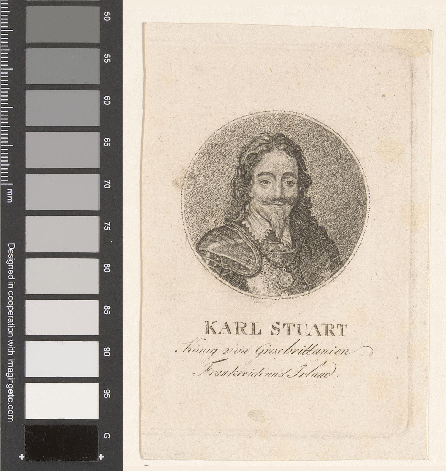 Portret van Karel I