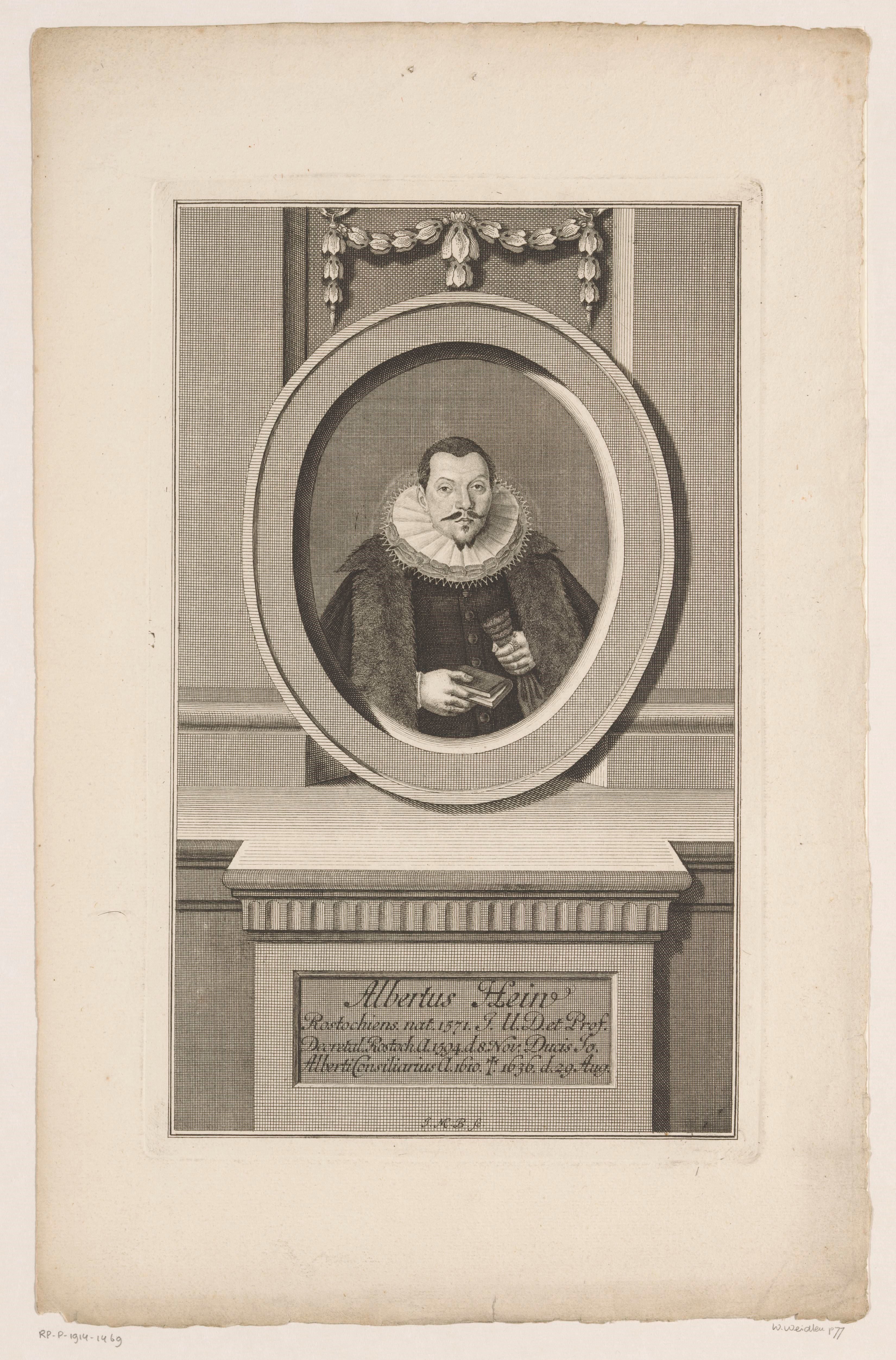 Portret van Albert Hein