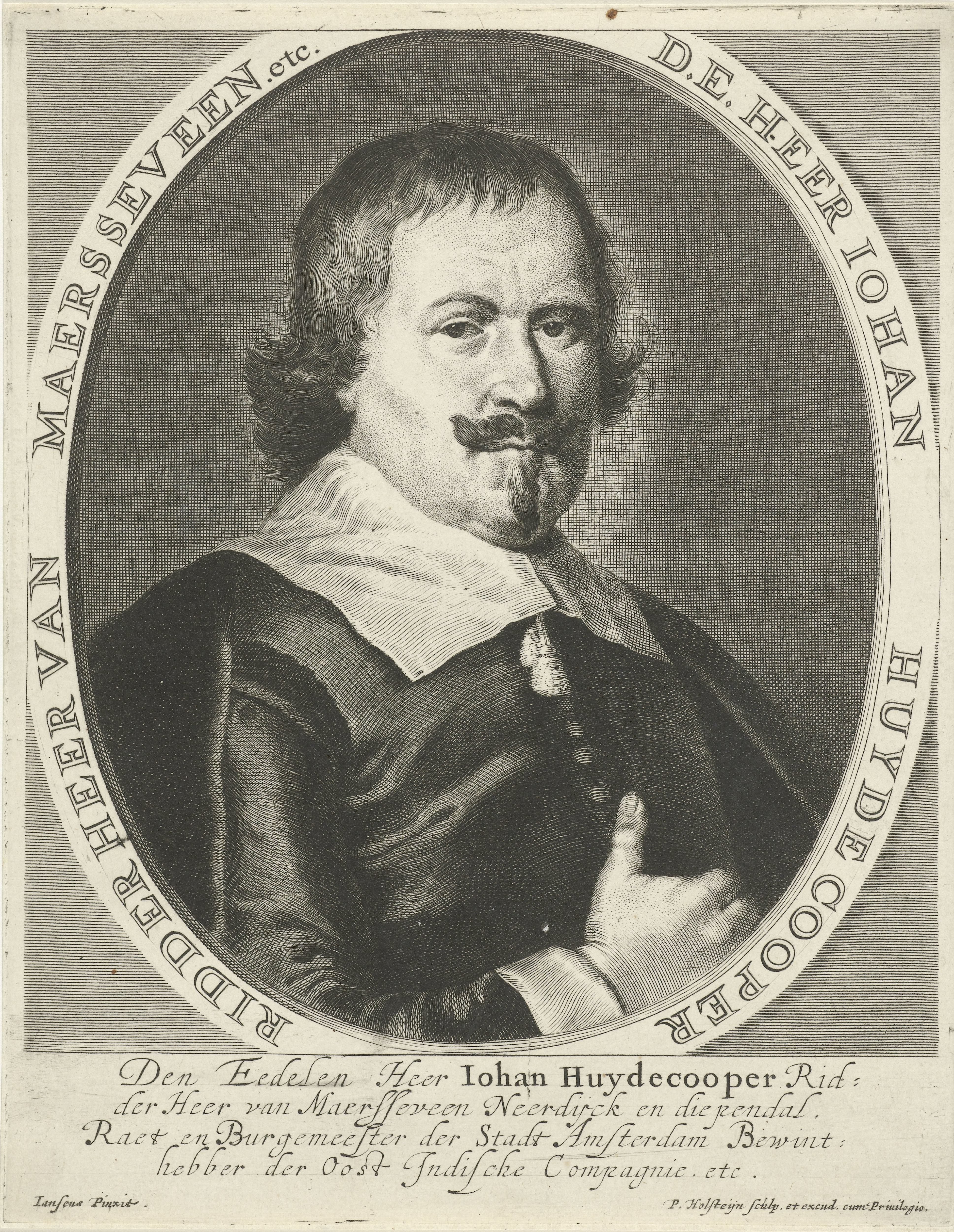 Portret van Joan Huydecoper