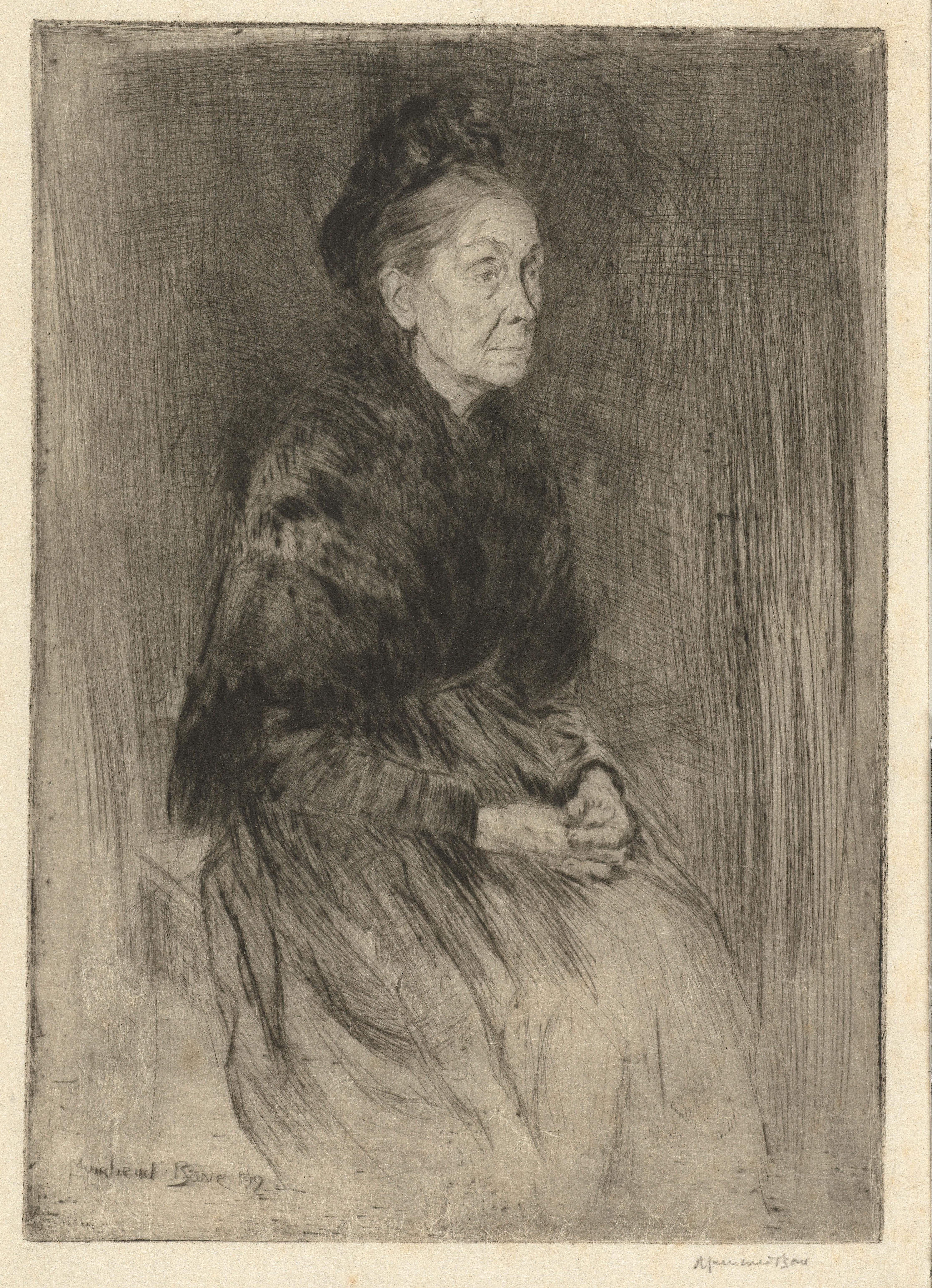 Portret van Margaret Drummond