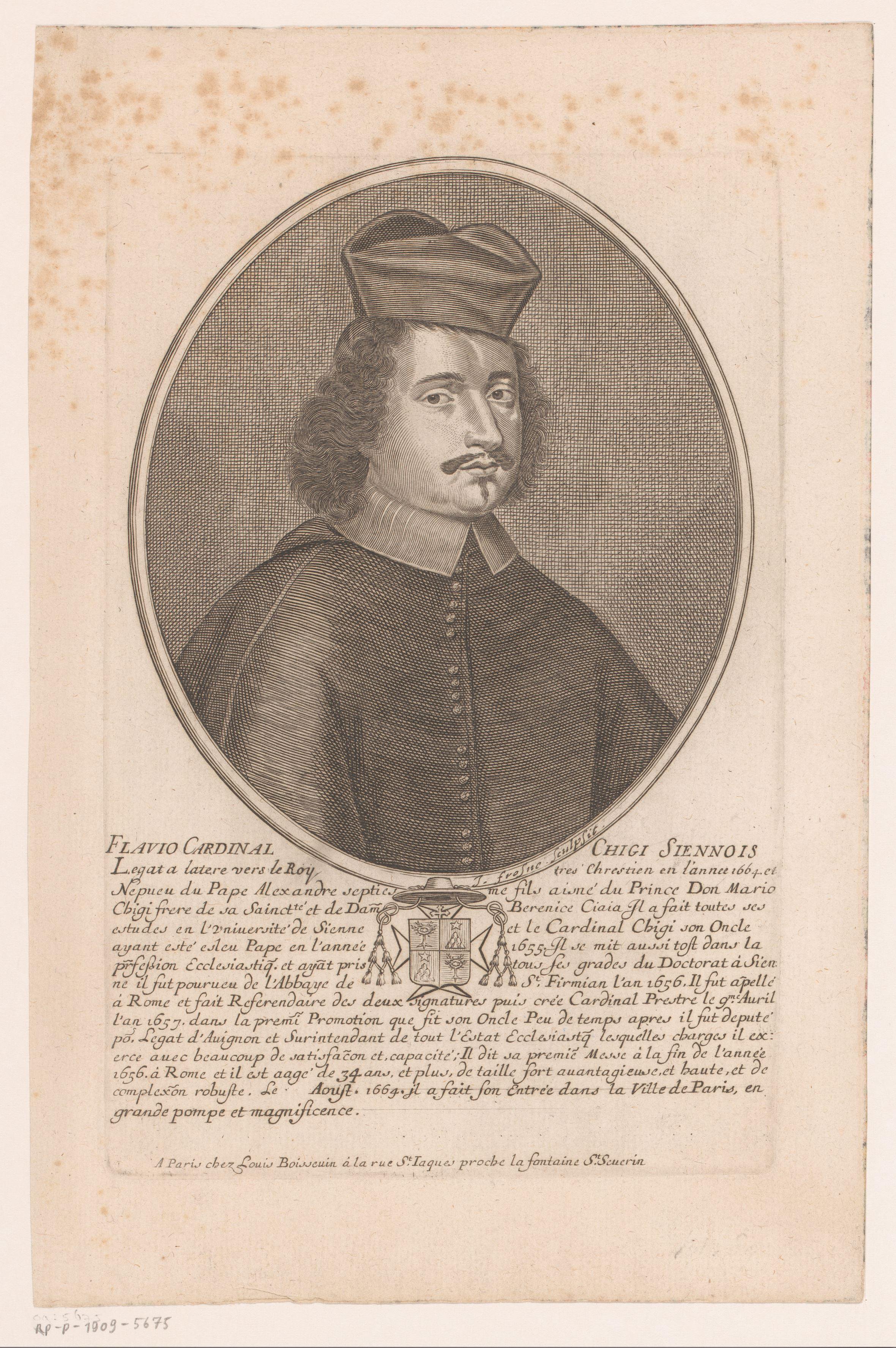 Portret van Flavio Chigi