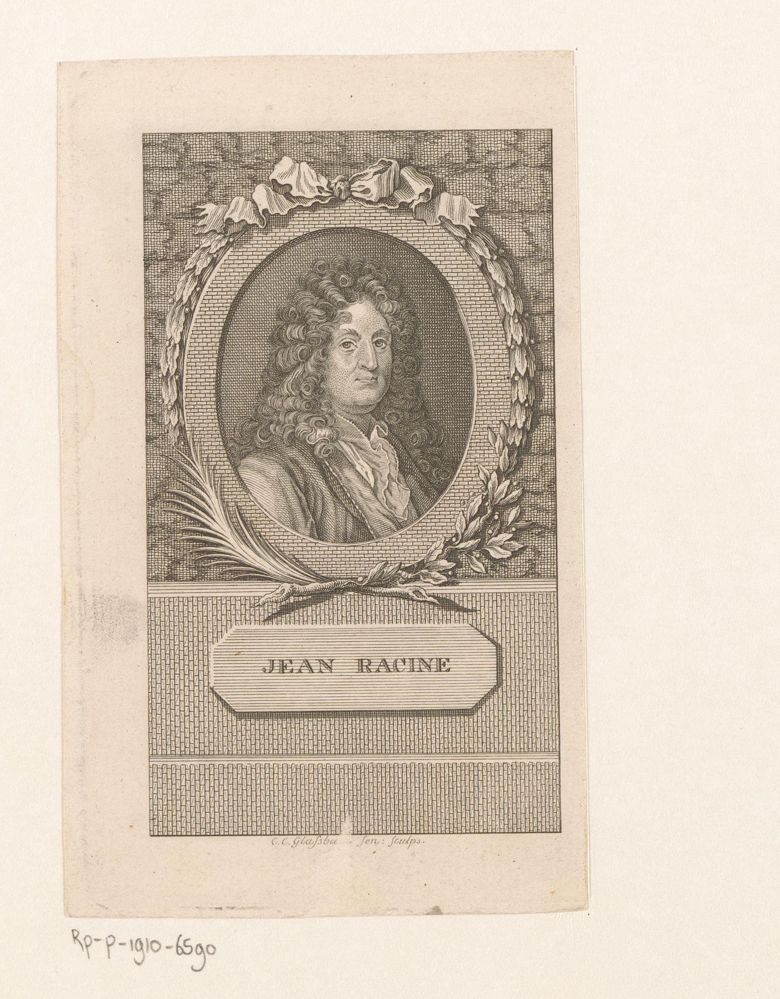 Portret van Jean Racine