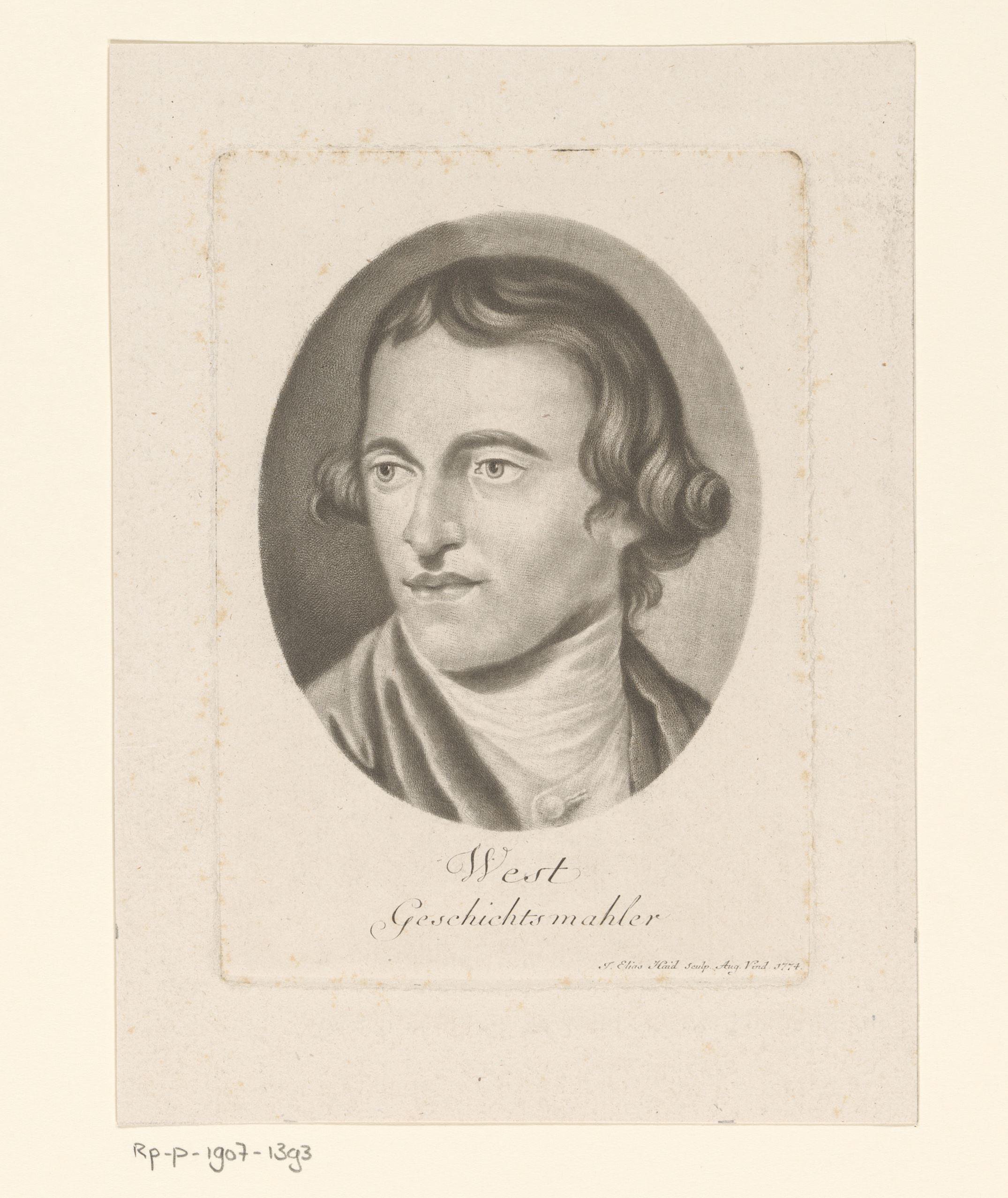 Portret van Benjamin West