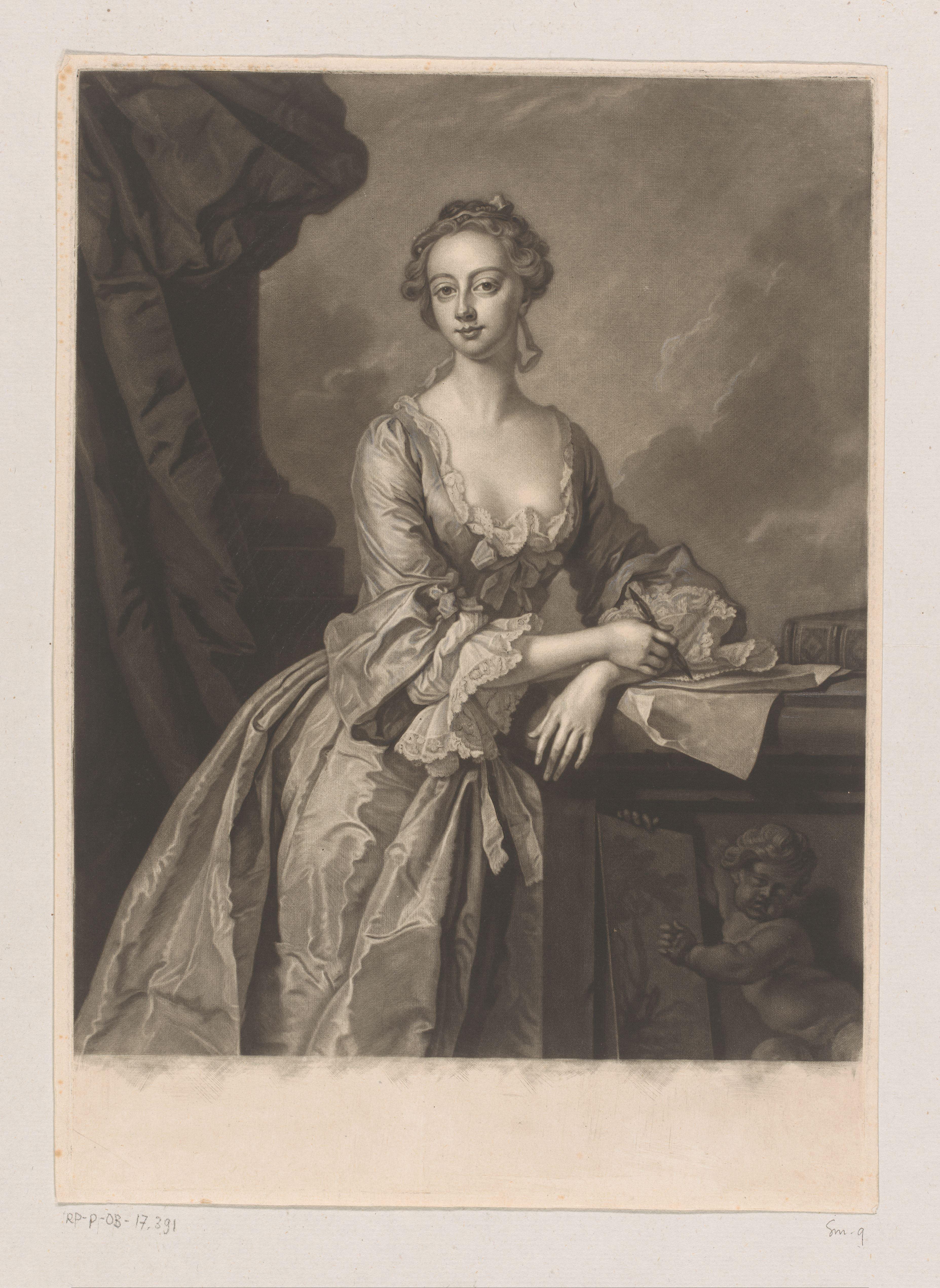 Portret van Mary Howard