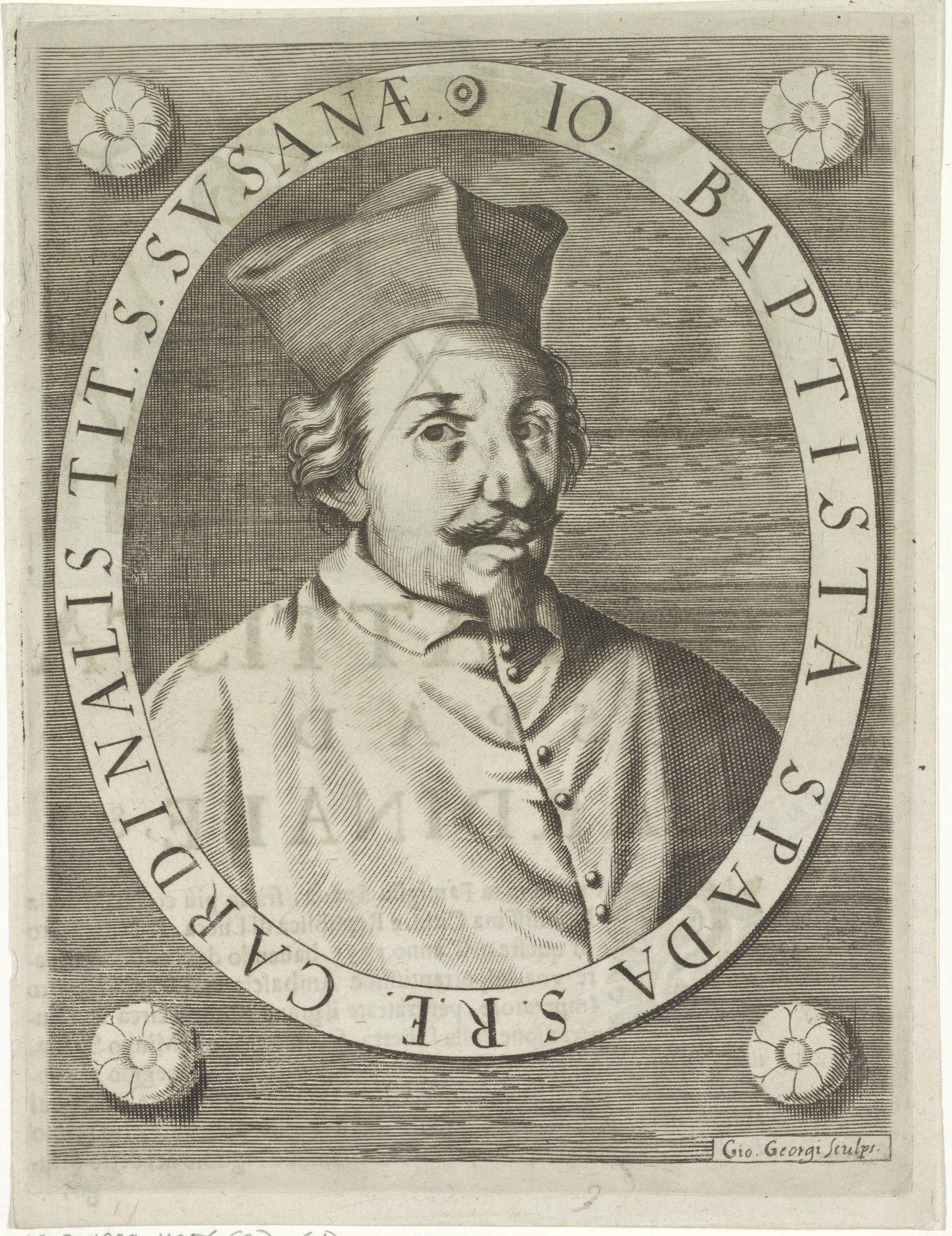 Portret van kardinaal Giambattista Spada