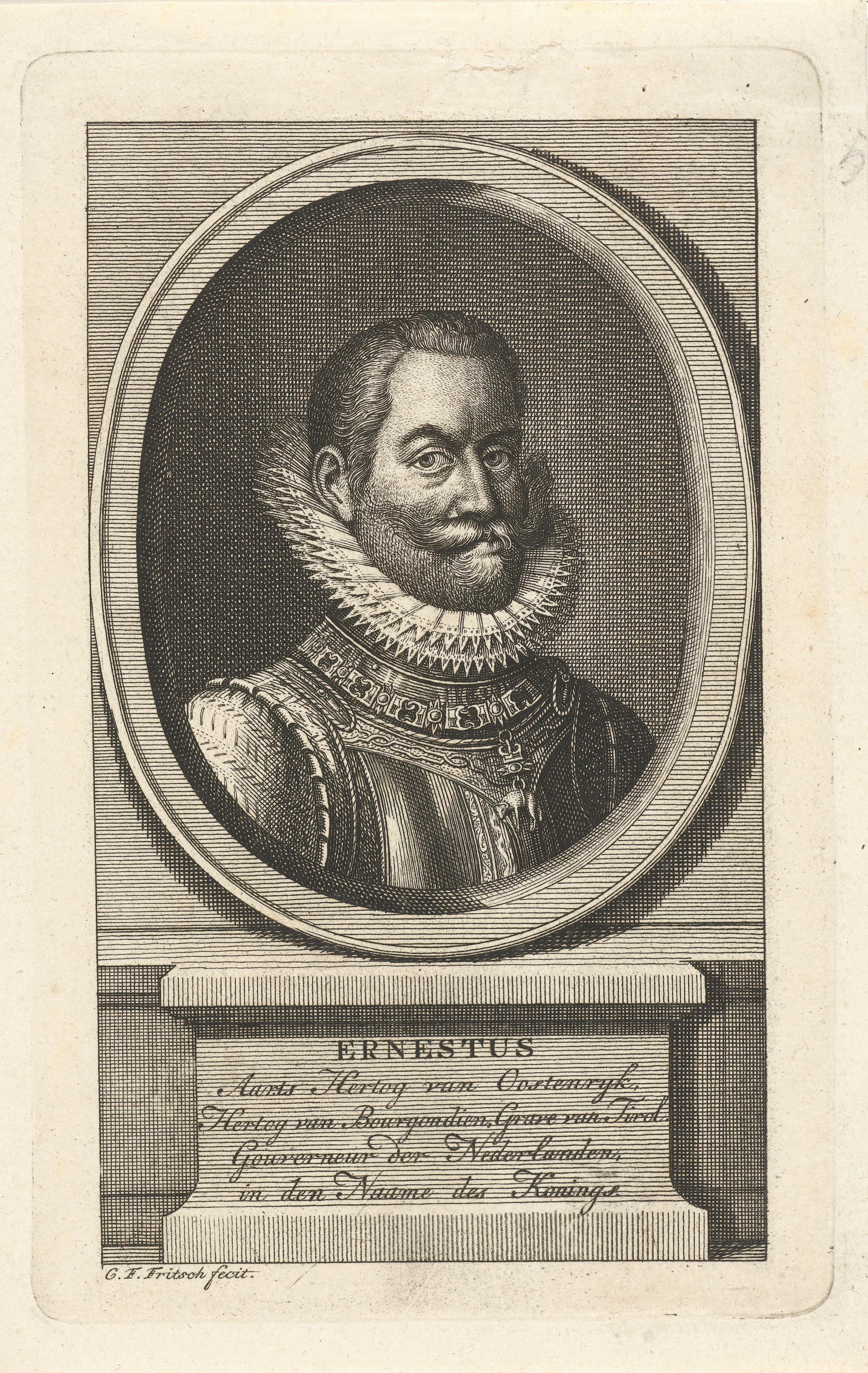 Portret van Ernst, aartshertog van Oostenrijk
