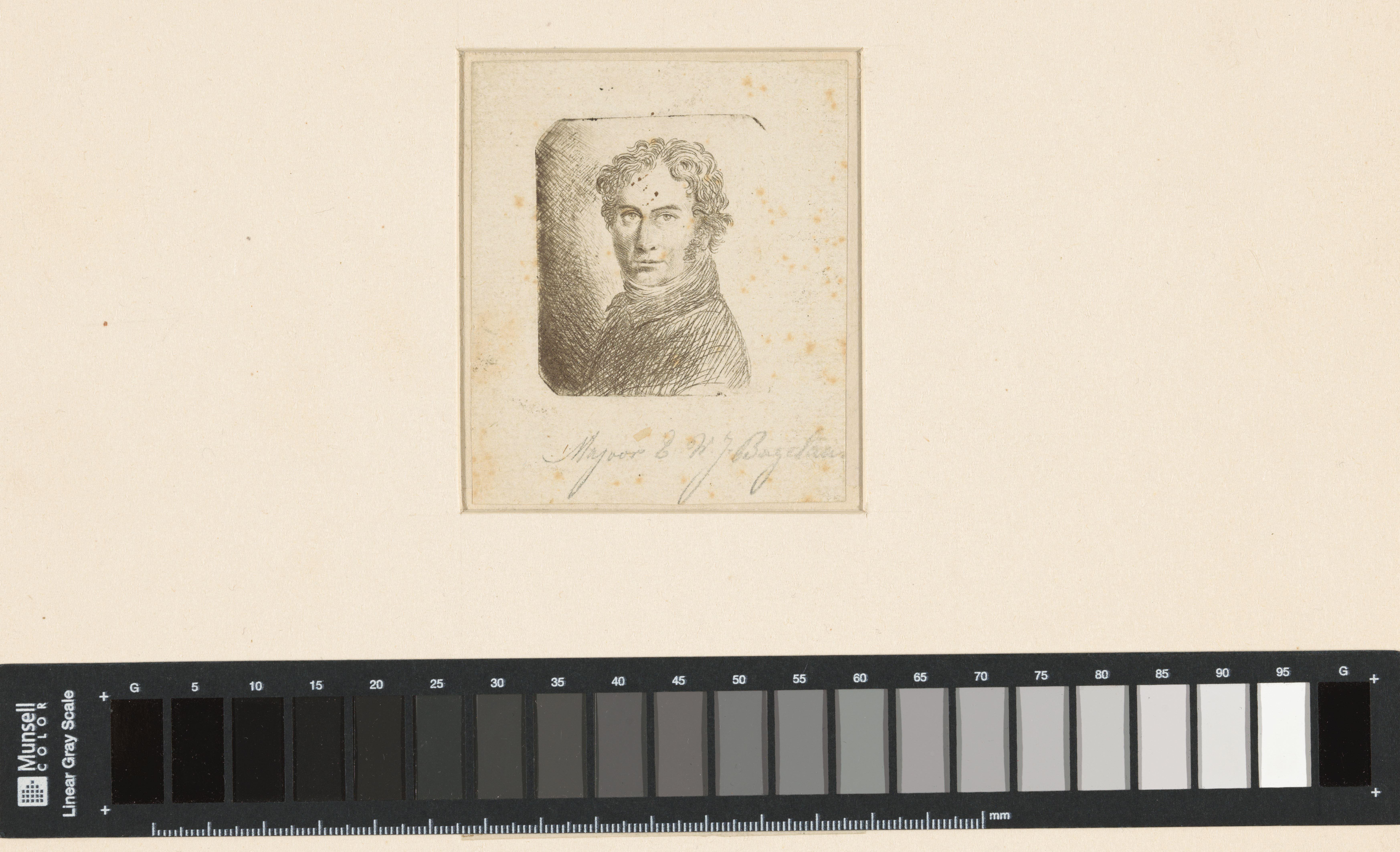 Zelfportret van Ernst Willem Jan Bagelaar