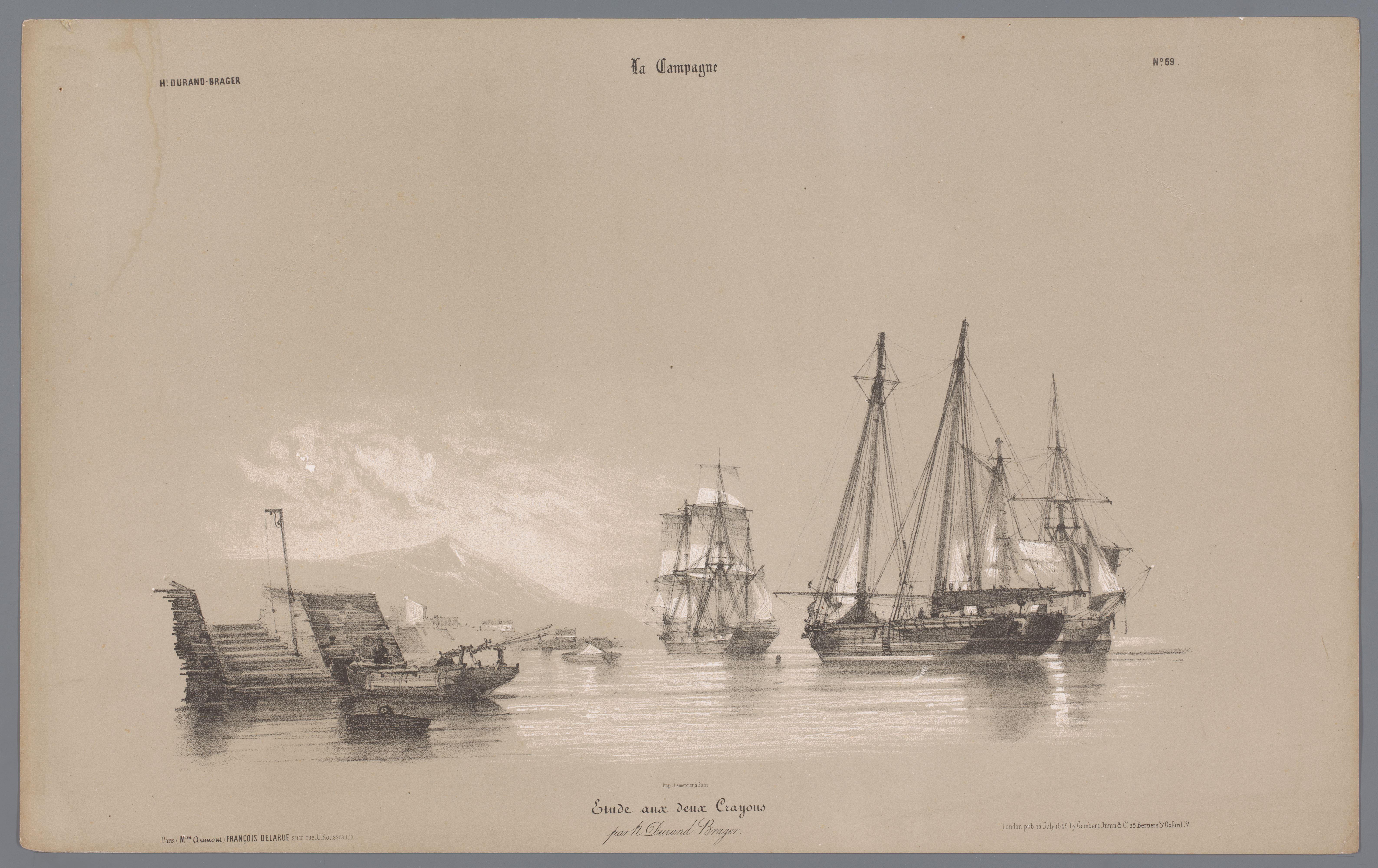 Zeilschepen in de haven