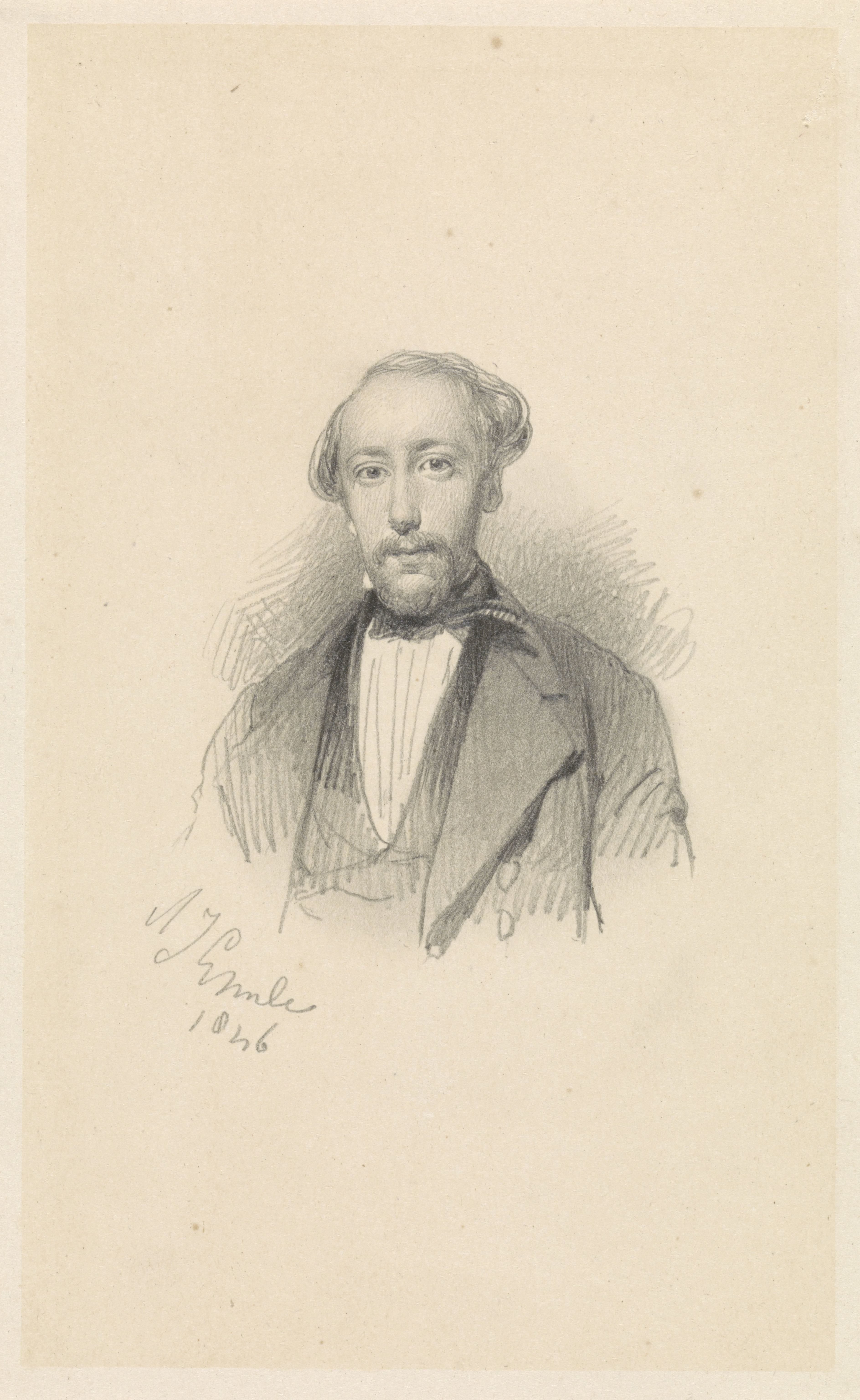 Portret van Frans Arnold Breuhaus de Groot
