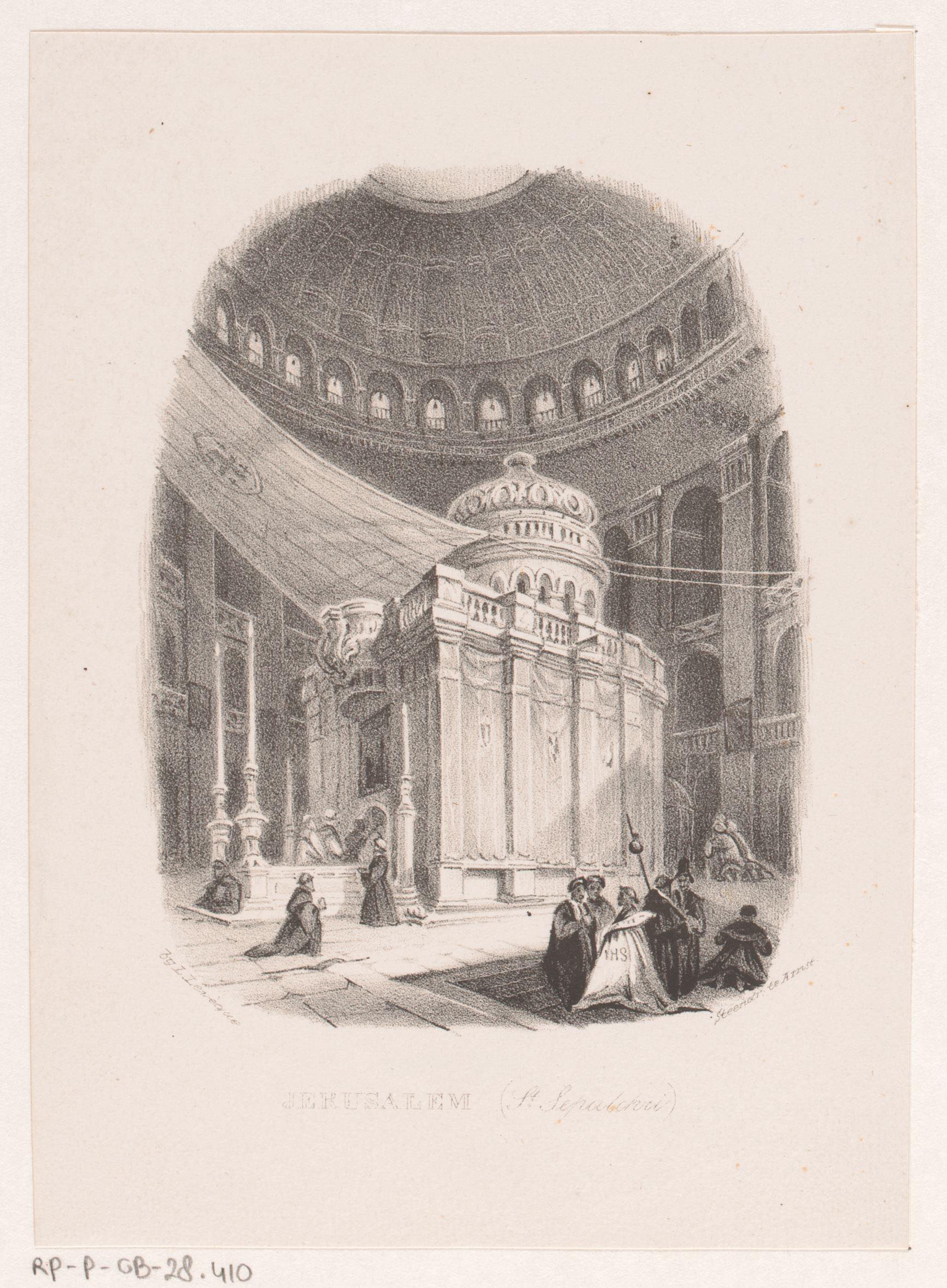 Graf van Jezus Christus in Jeruzalem